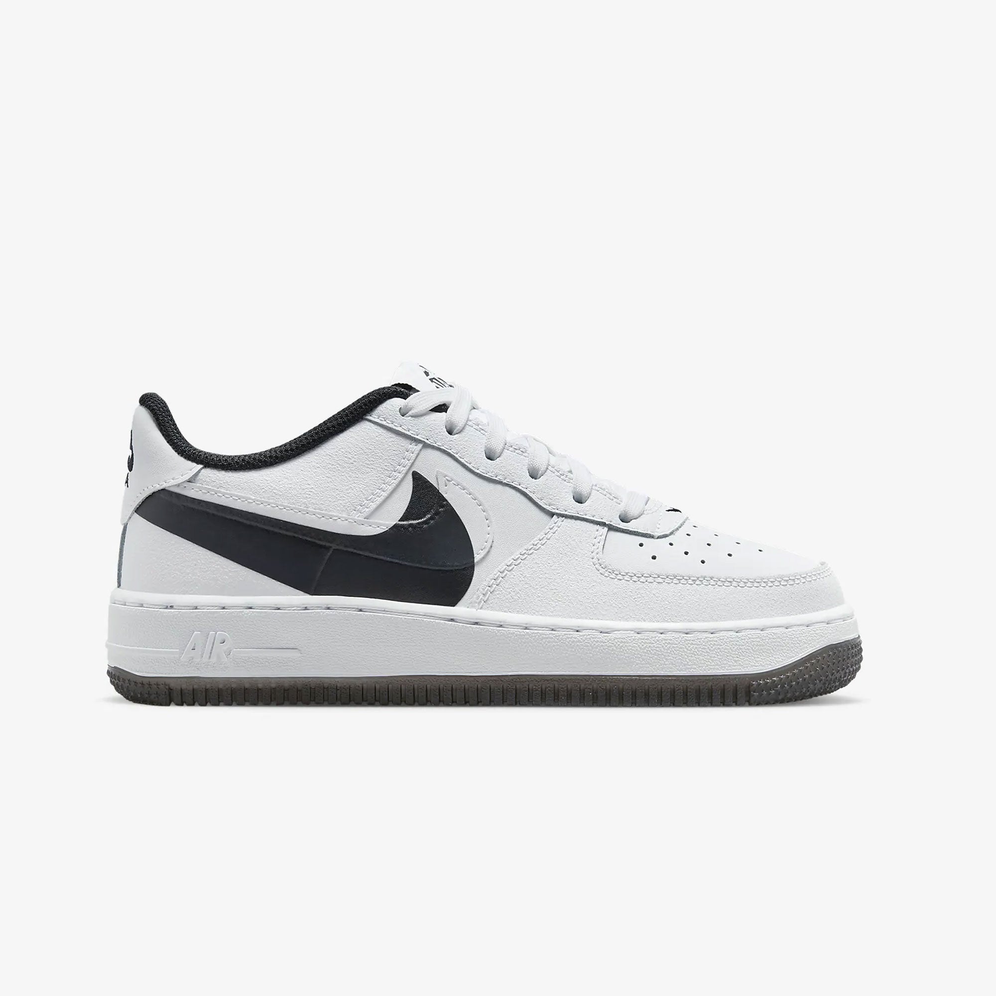 Nike | AIR FORCE 1 'LV8 4 (GS) { WHITE/WHITE-BLACK