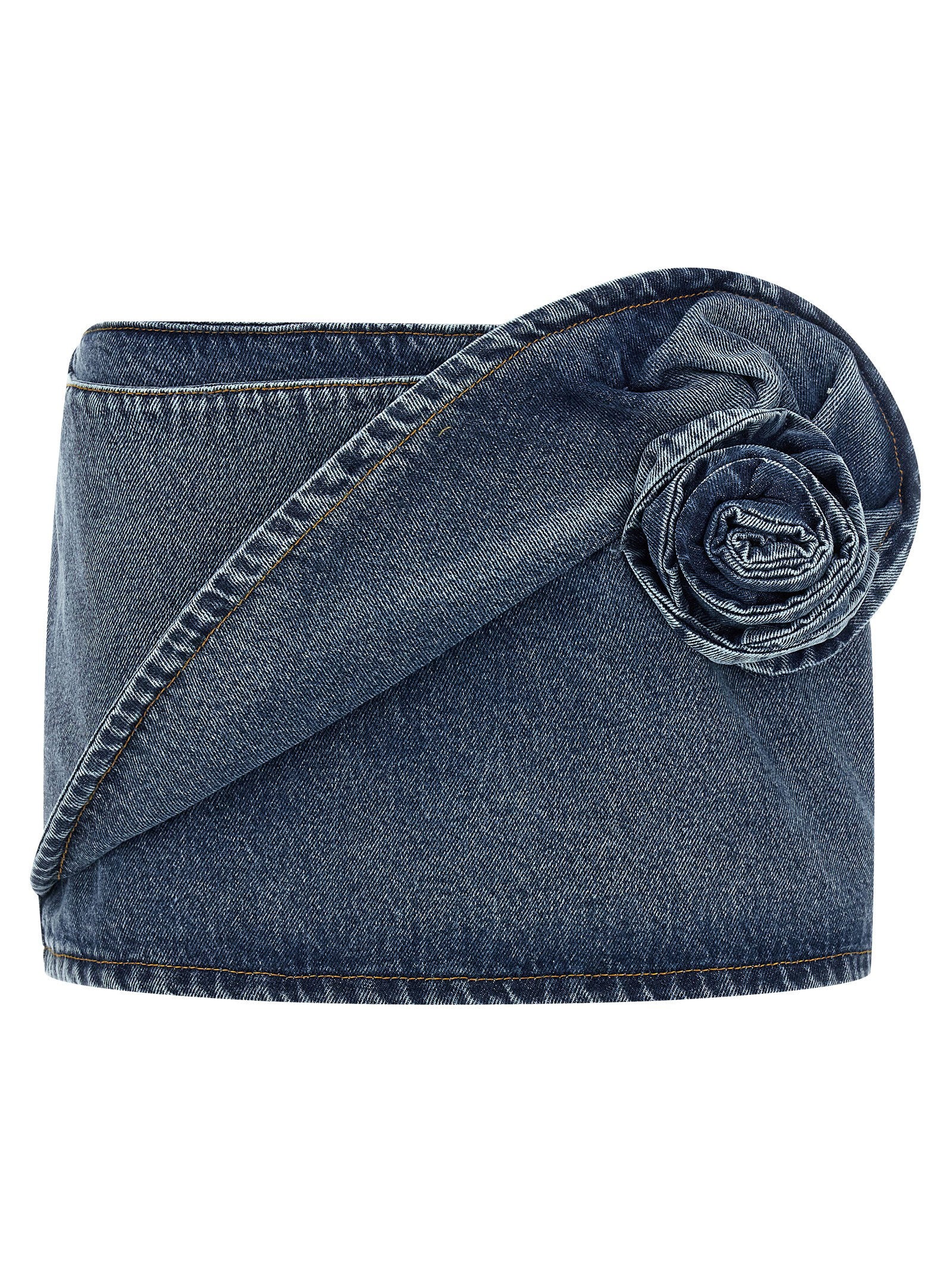 Magda Butrym Denim 12 Skirt Skirt – 100% cotton
