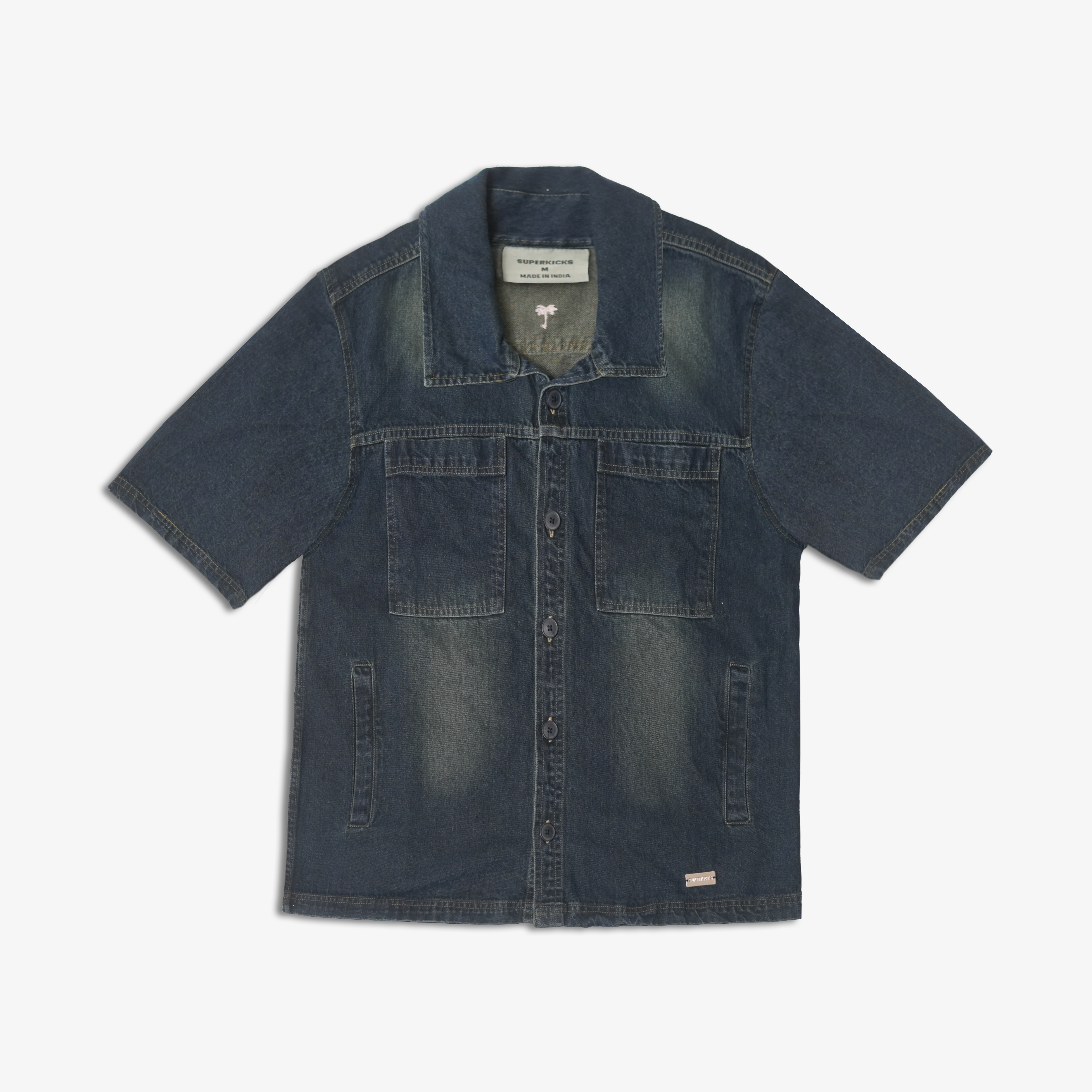 Denim overshirt blue – Superkicks | Denim Overshirt { Blue