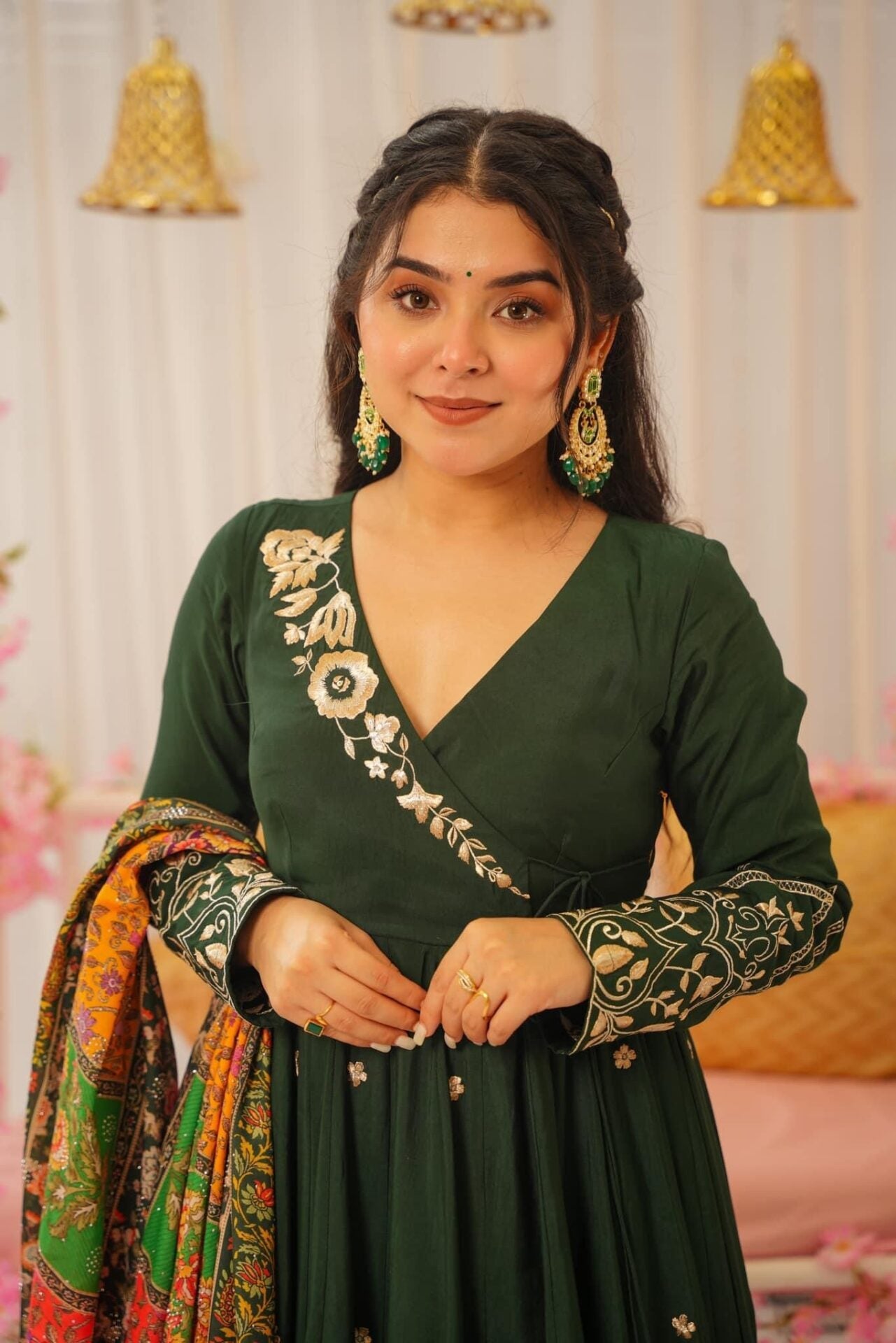 Idaho-o Nusrat muslin suit set - view 4