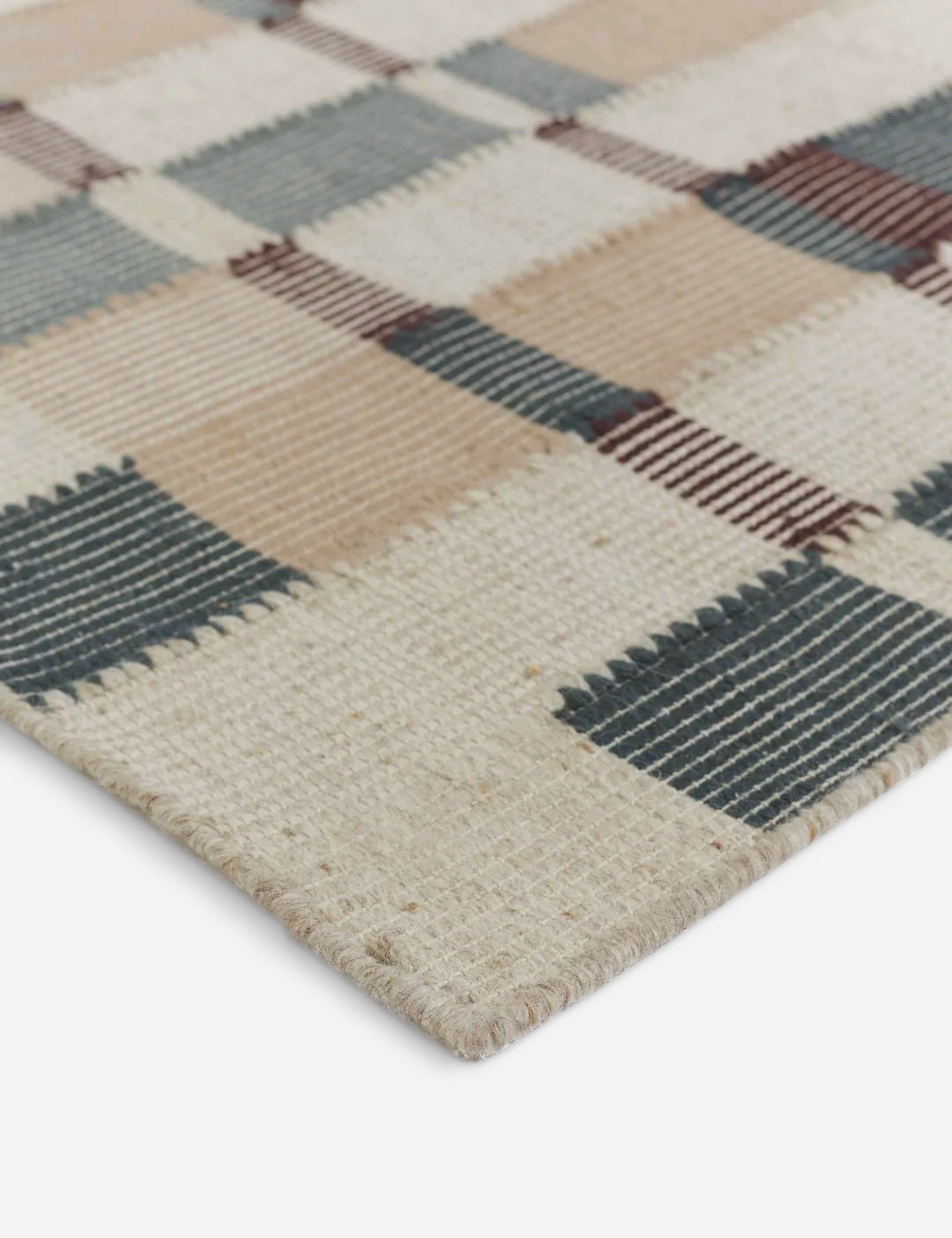 Lulu and Georgia Marli Flatweave Wool Rug by Nina Freudenberger - view 10