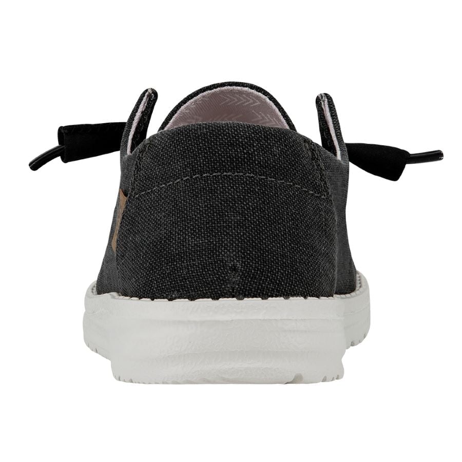HEYDUDE shoes Wendy Chambray - Off Black – Women's - view 5