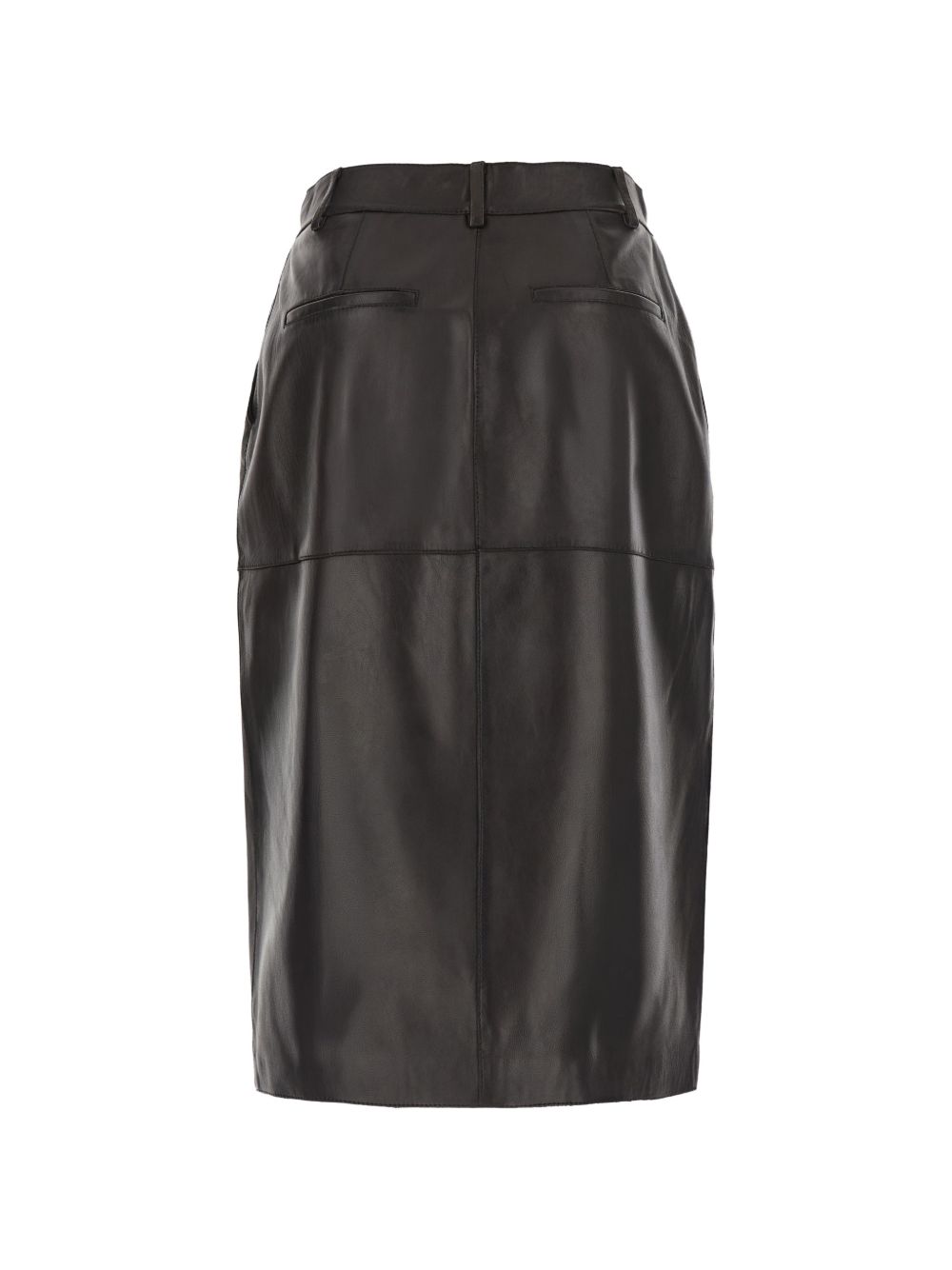 Parosh Skirt – 100% Lamb Leather - view 3