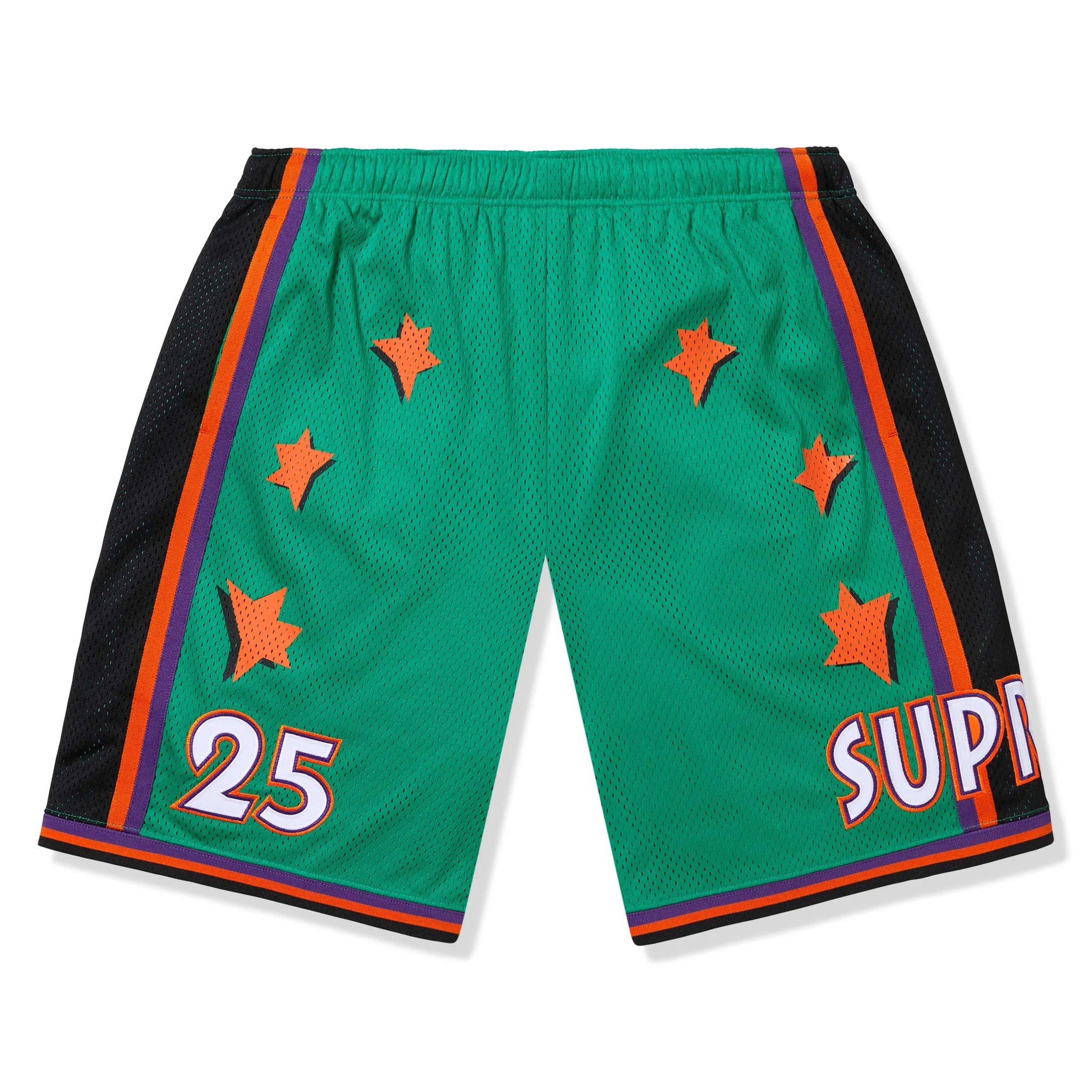 Supreme All Star Basketball Green Shorts (SS25)