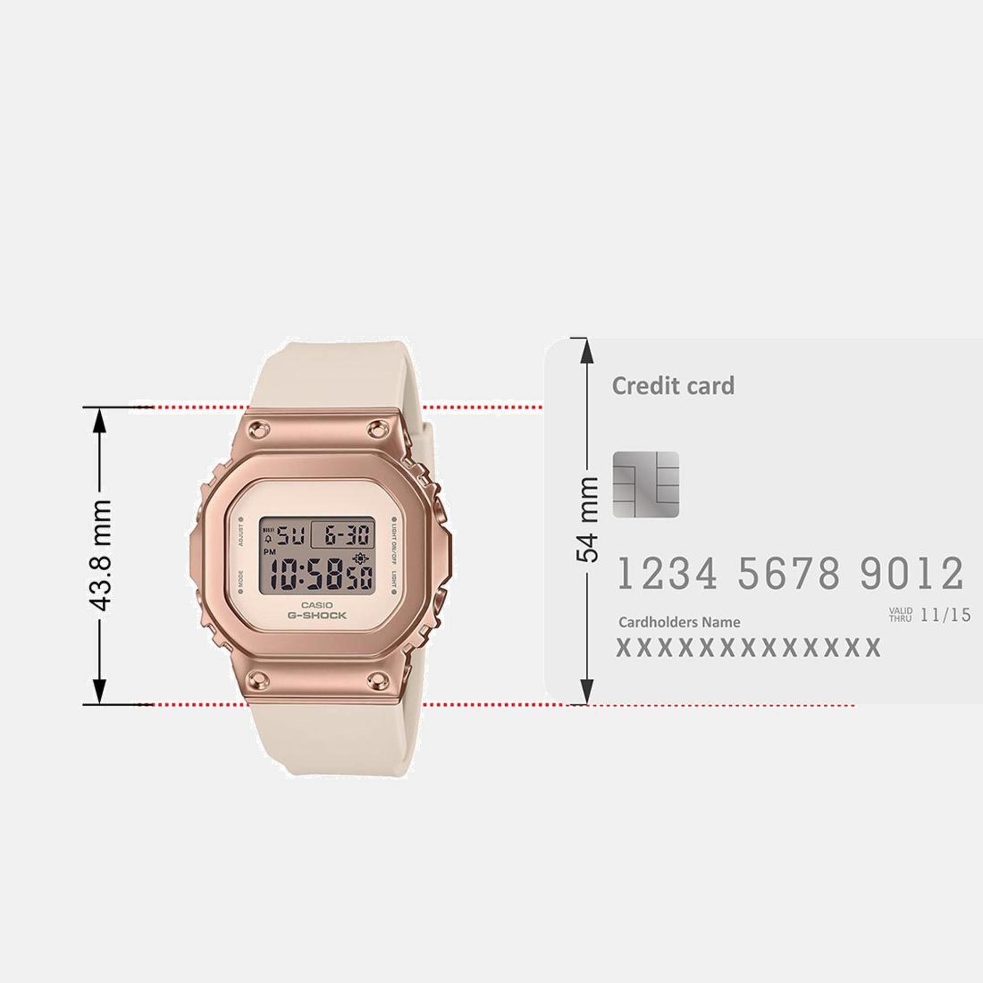 Casio G-Shock Women Quartz Pink Dial Digital Resin Watch G1536 - view 9