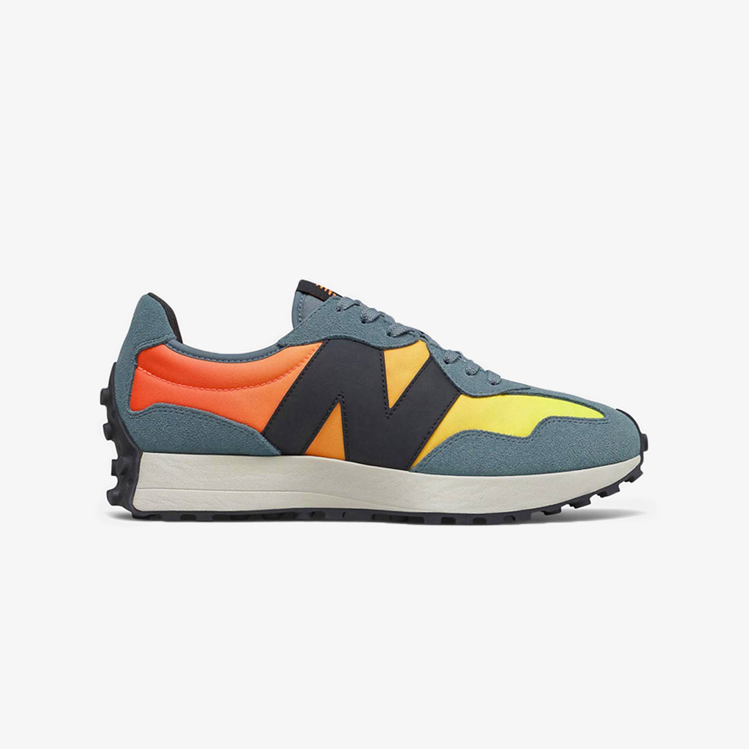 New Balance | 327 CITRUS PUNCH { GREY/ORANGE - view 4