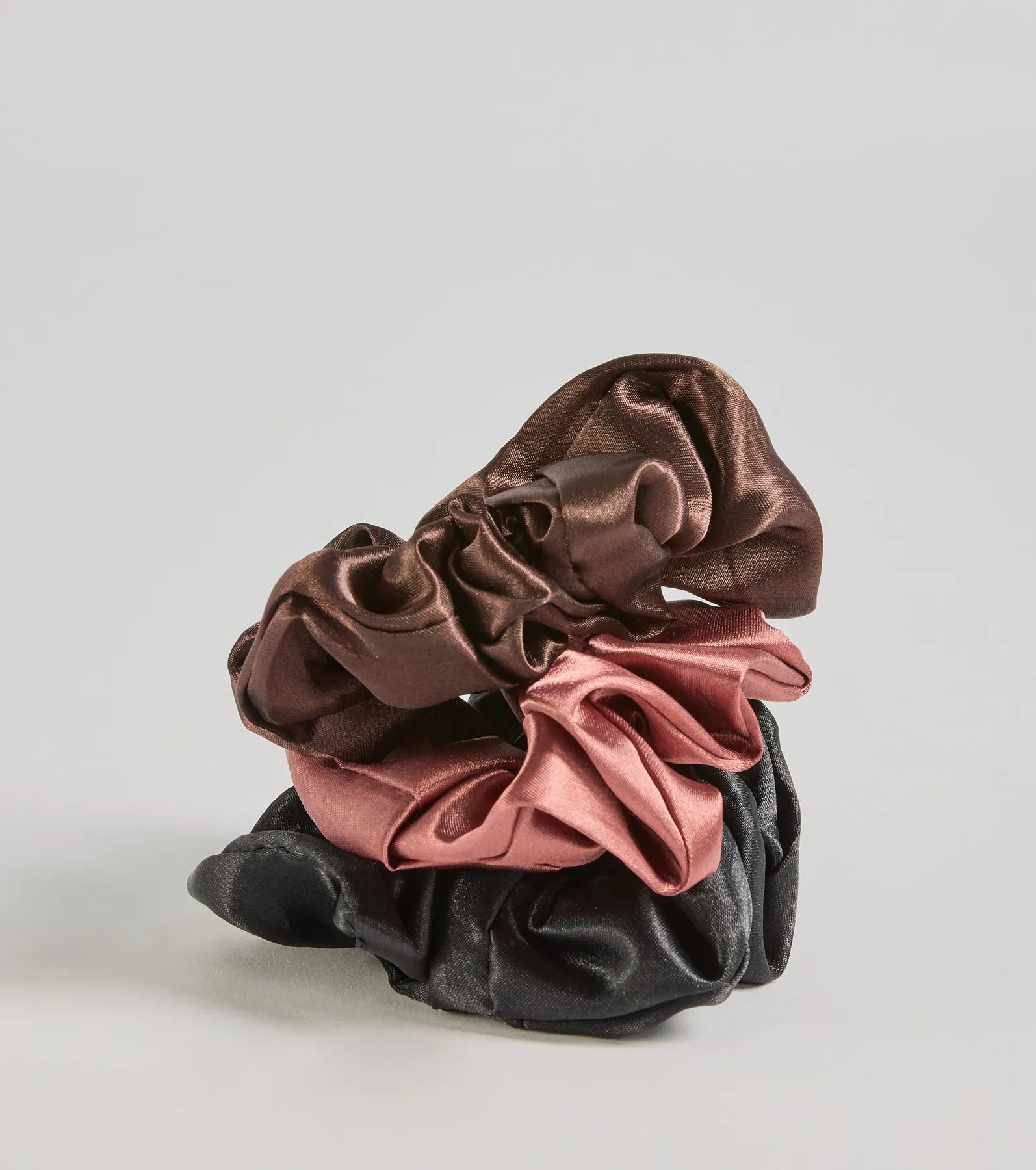Windsor Sleek Tresses Scrunchie Three-Pack Set