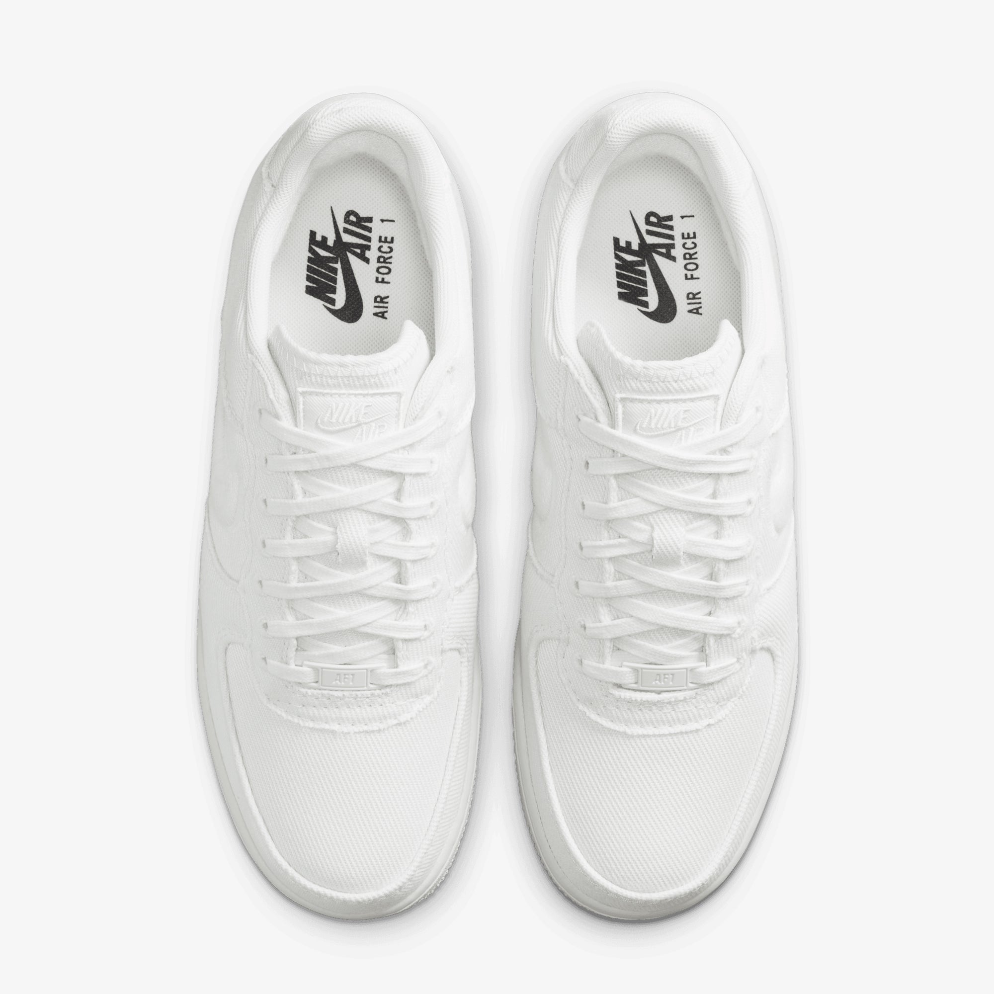 Nike | Air Force 1 Low Canvas { Summit White/summit White - view 2