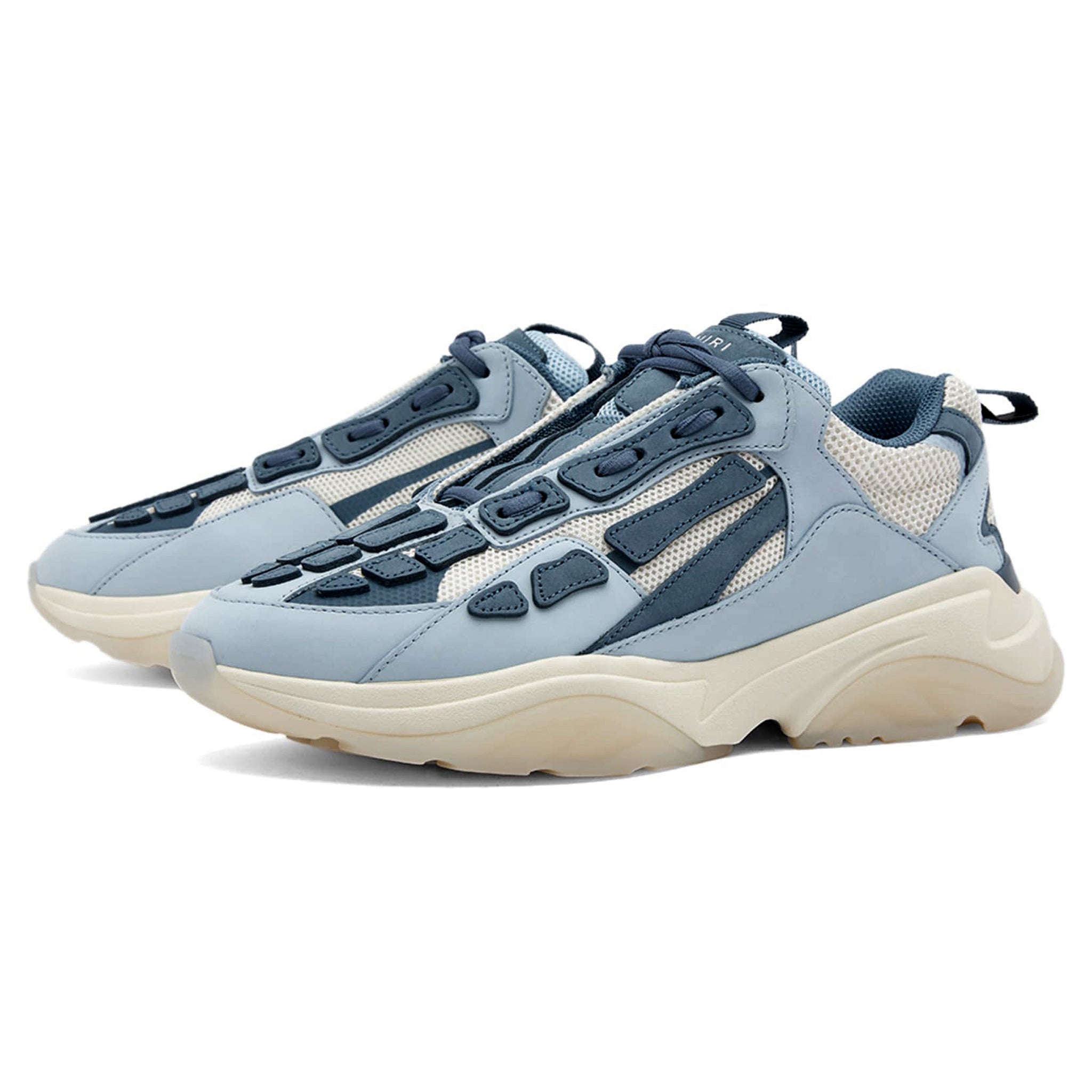 Amiri Bone Runner Baby Blue Sneaker - view 3