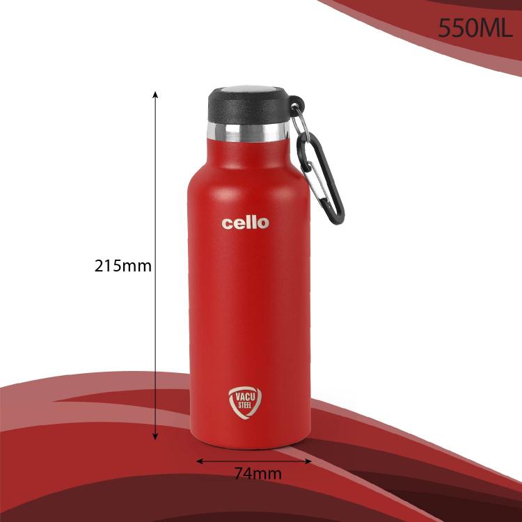 Cello Duro Hector Flask, Vacusteel Water Bottle 550 ml - view 32
