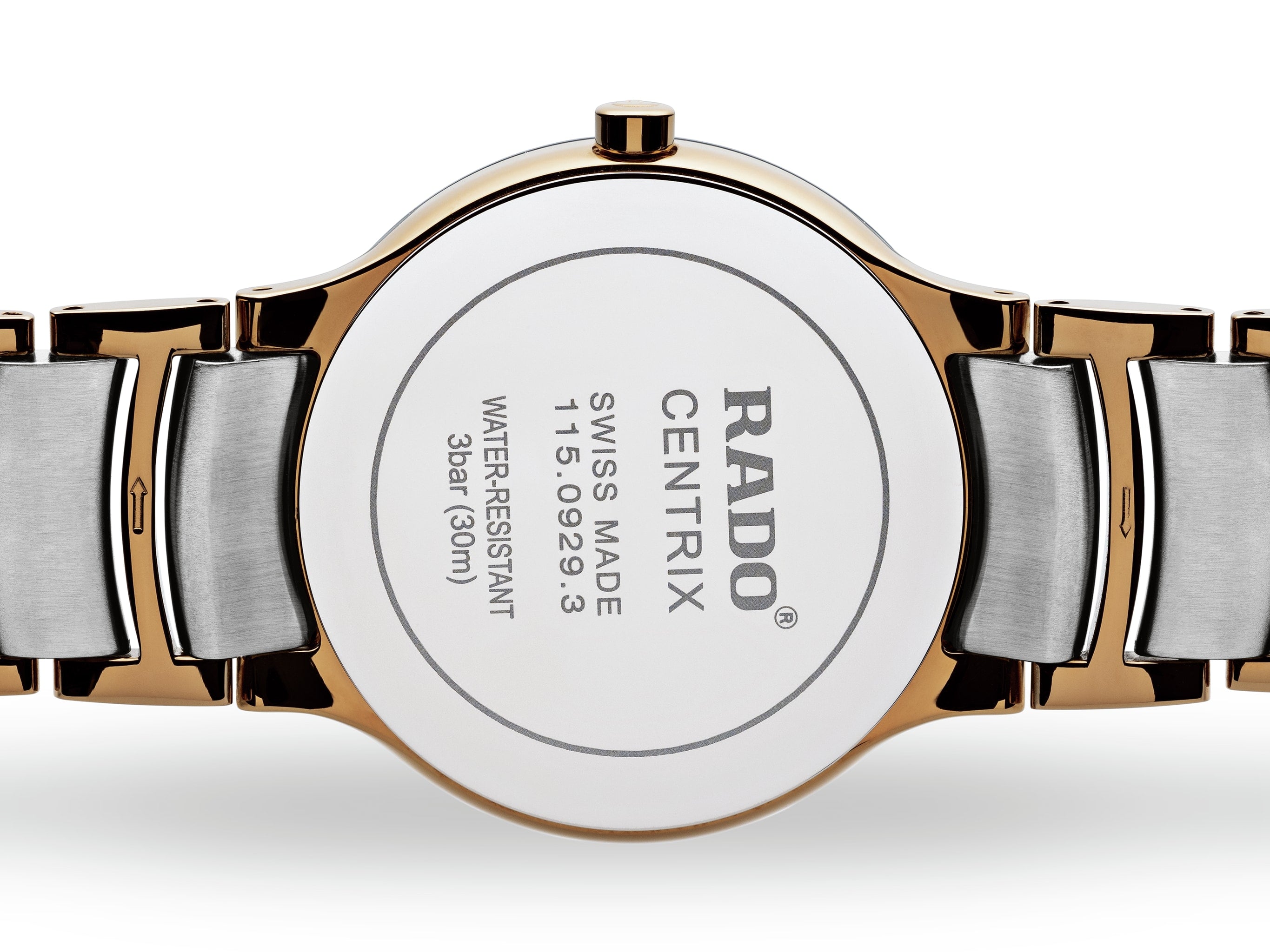 Rado Centrix White Dial Unisex 38mm - view 2