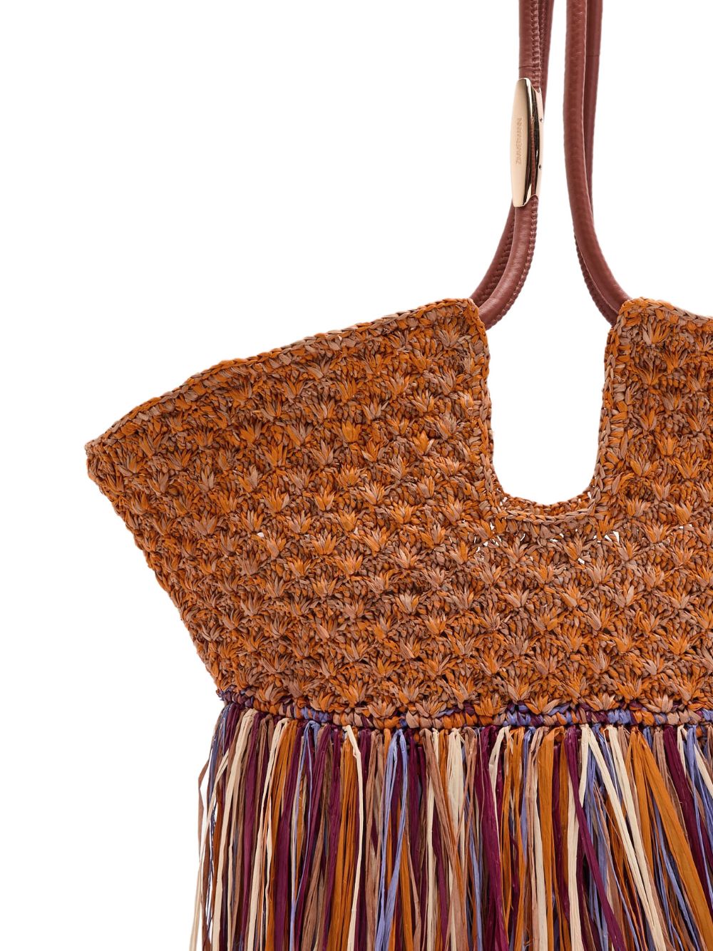 Zimmermann Woven Fringe Tote – Raffa 100% - view 2