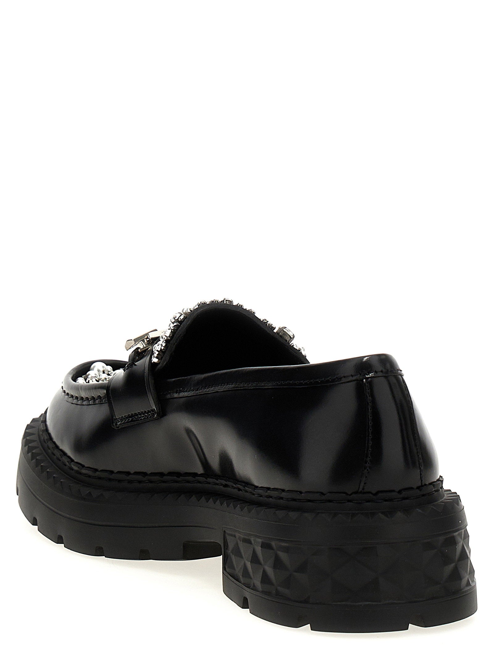Jimmy Choo Marlow Diamond Loafers - view 3