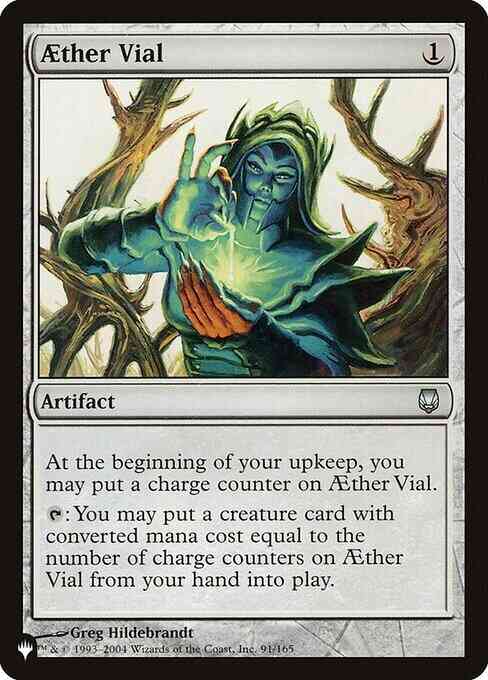 Aether vial dst-91 – Magic Aether Vial [DST-91] [The List] [Non-Foil]