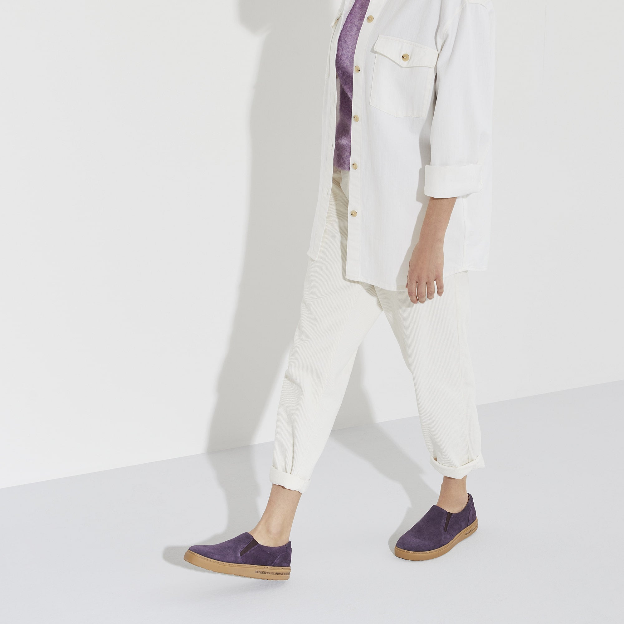 Birkenstock Oswego Suede Leather – Purple Purple/Dark Berry - view 5