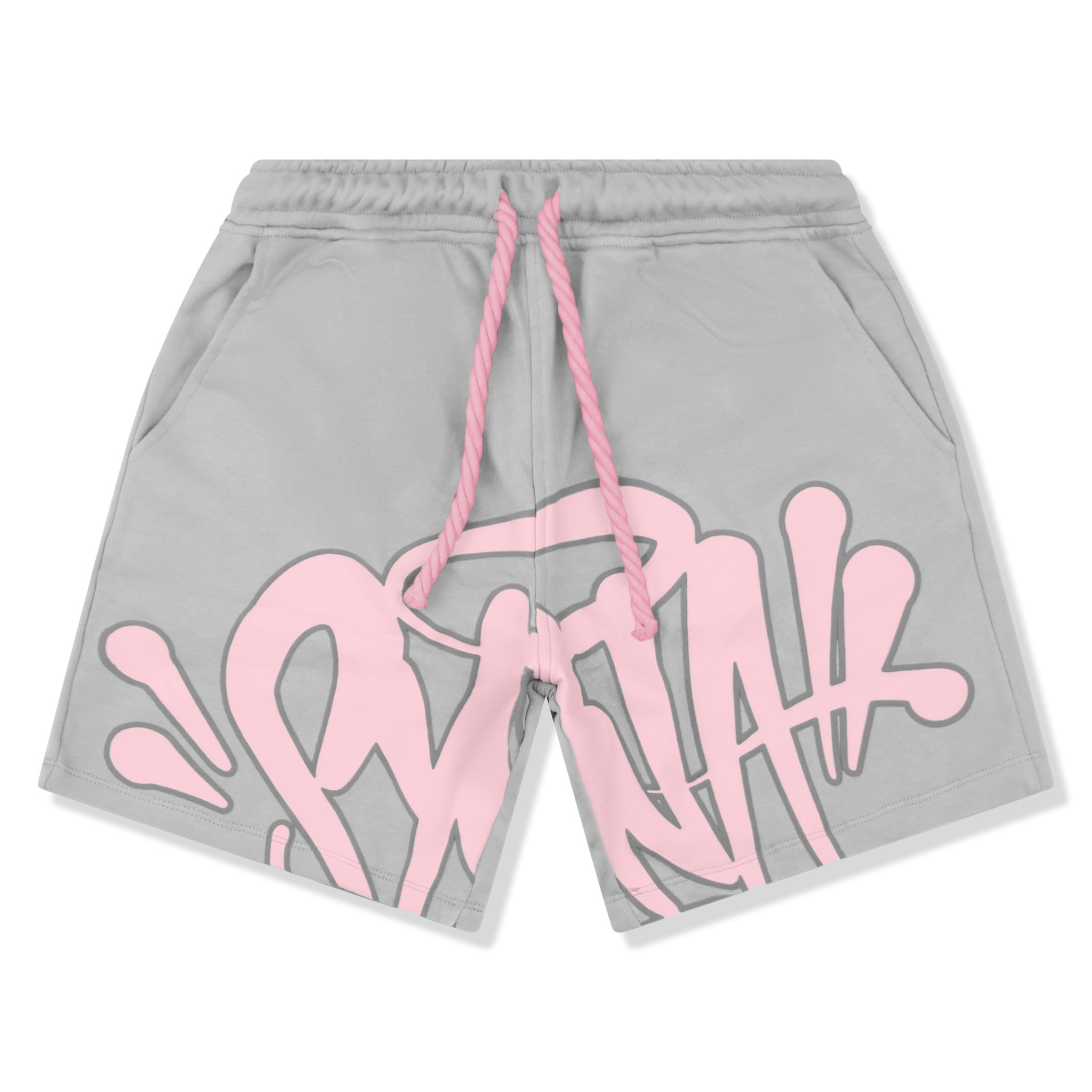 Syna World Logo Grey Pink T-Shirt & Shorts - view 5