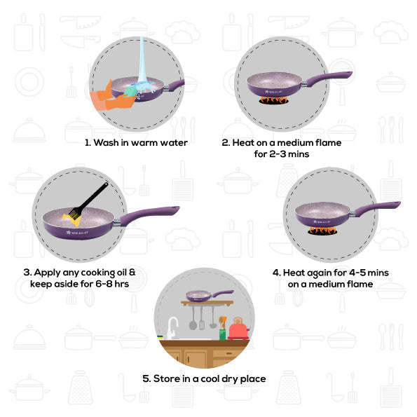 Wonderchef Royal Velvet Non-Stick 26 cm Fry Pan with Induction Bottom - view 11