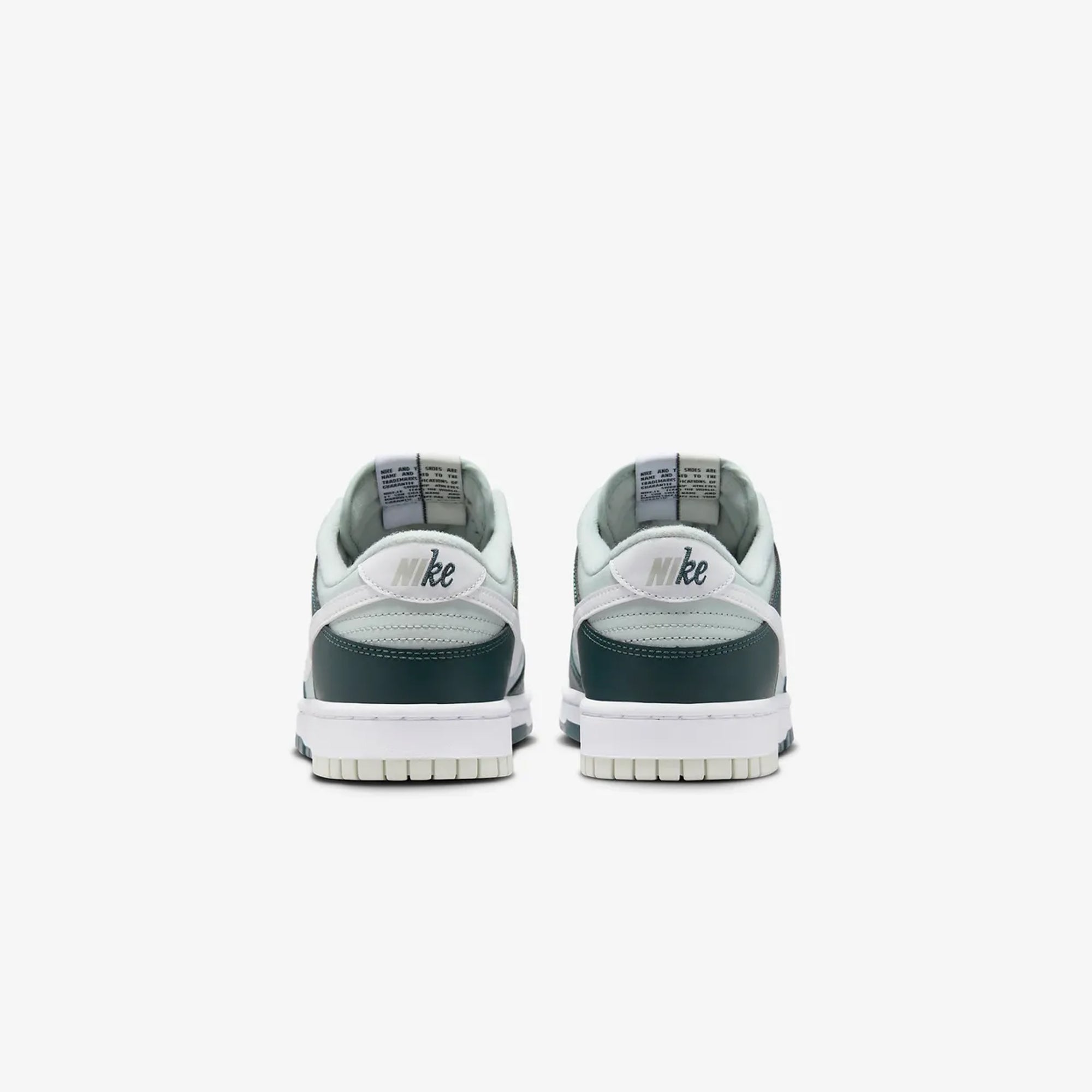Nike | DUNK LOW RETRO PREMIUM { DEEP JUNGLE/WHITE-LIGHT SILVER - view 2