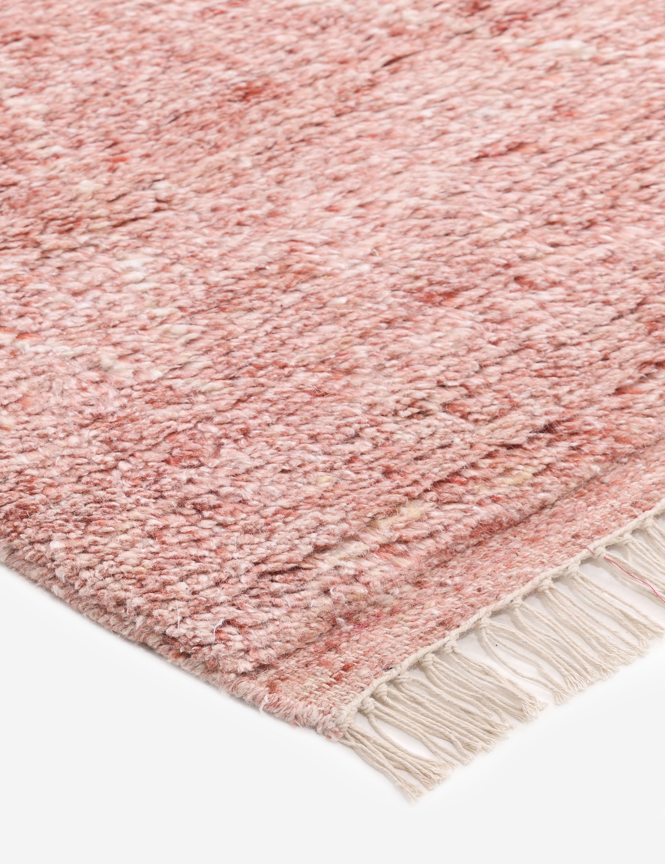 Lulu and Georgia Kaeli Hand-Knotted Wool-Blend Moroccan Shag Rug - view 2