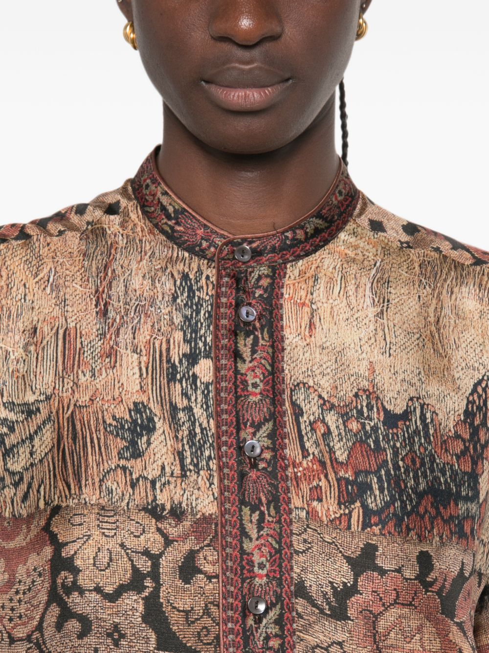 Pierre Louis Mascia Shirt – Silk 100% - view 5