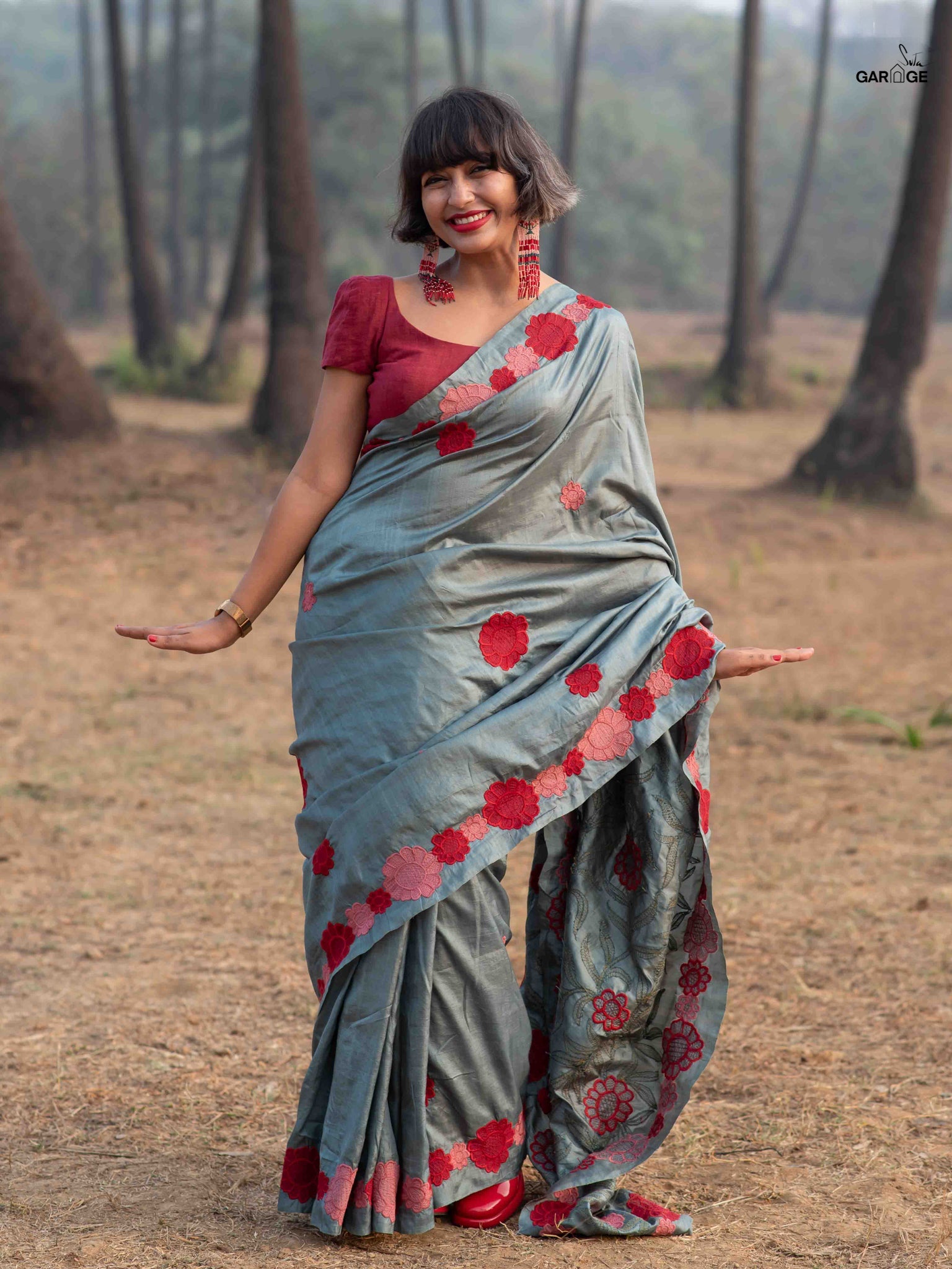 Women's sarees – suta.in Gar-2305 – Women's