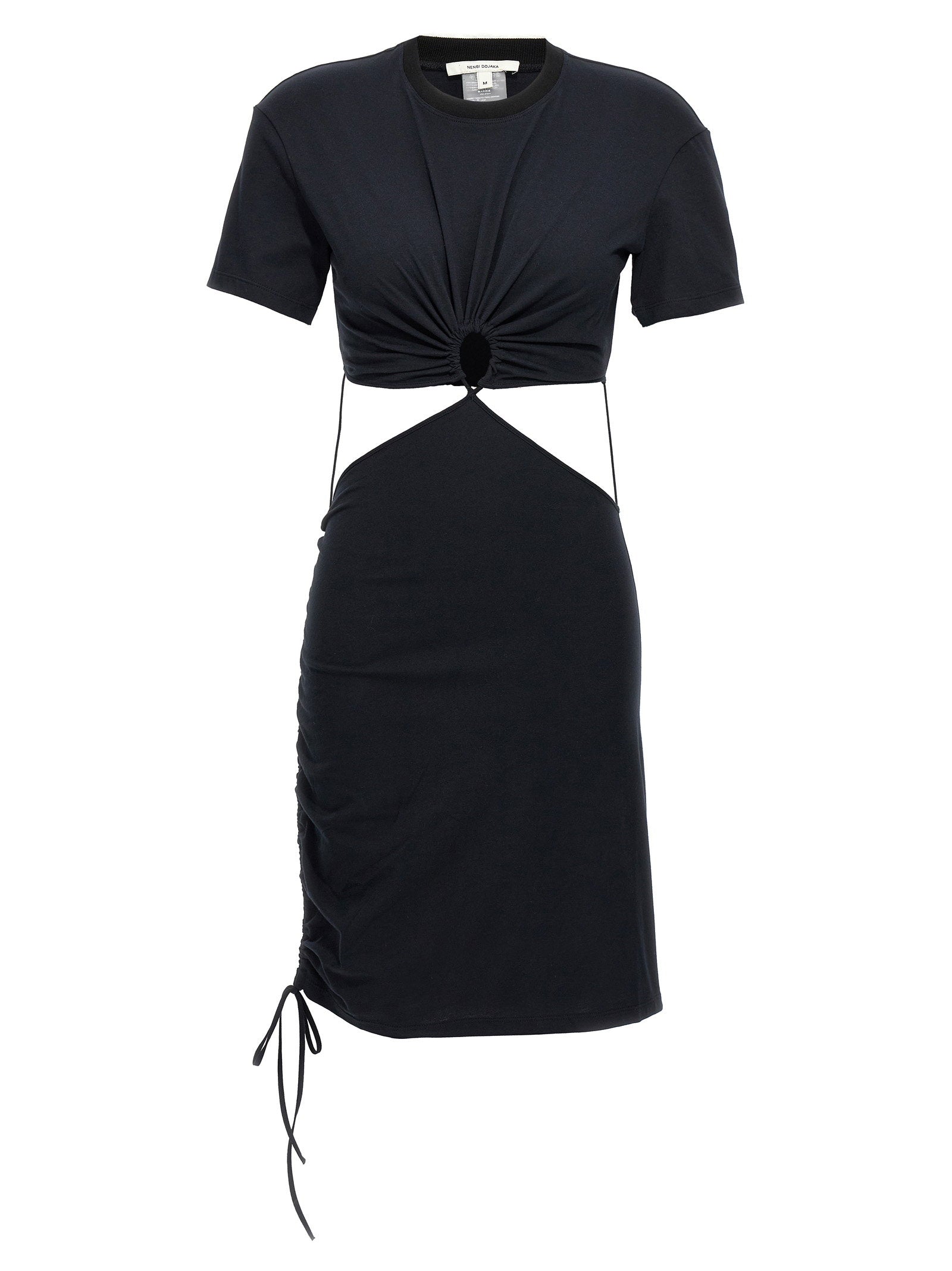 Nensi Dojaka Cut-out T-shirt Dress – 100% cotton