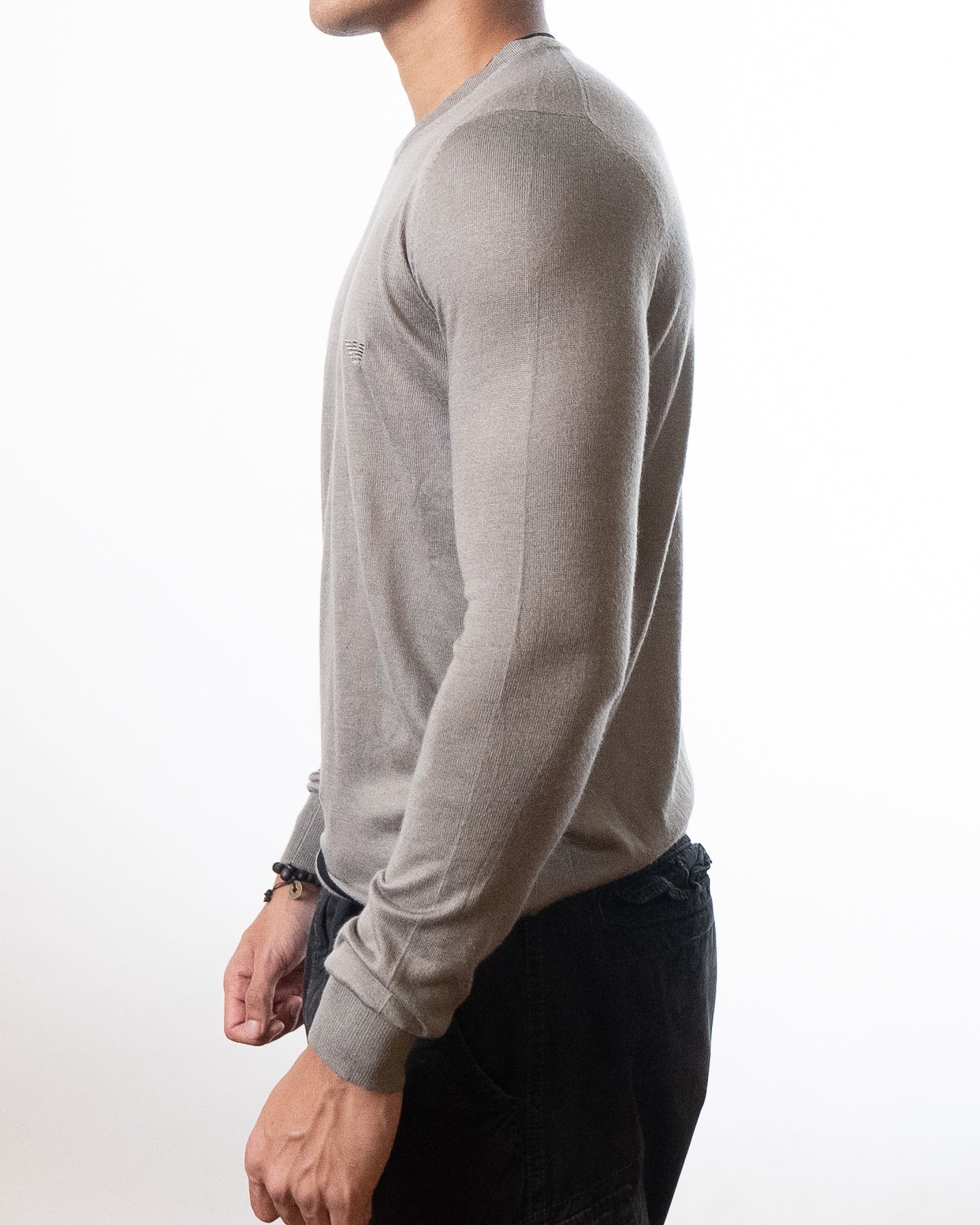 Emporio Armani V-Neck Jumper - view 3