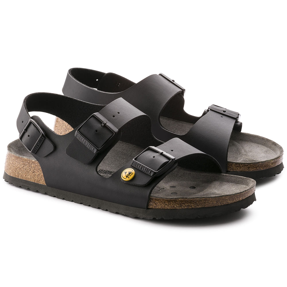 Birkenstock Milano Birko-Flor – Black Black/Black - view 2