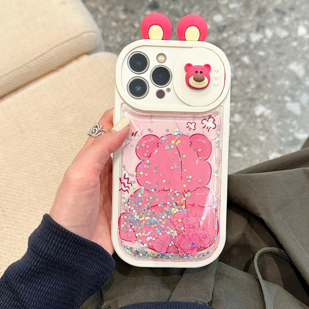 Peeperly Glitter Bear Camera Protection Case – No Color - view 2