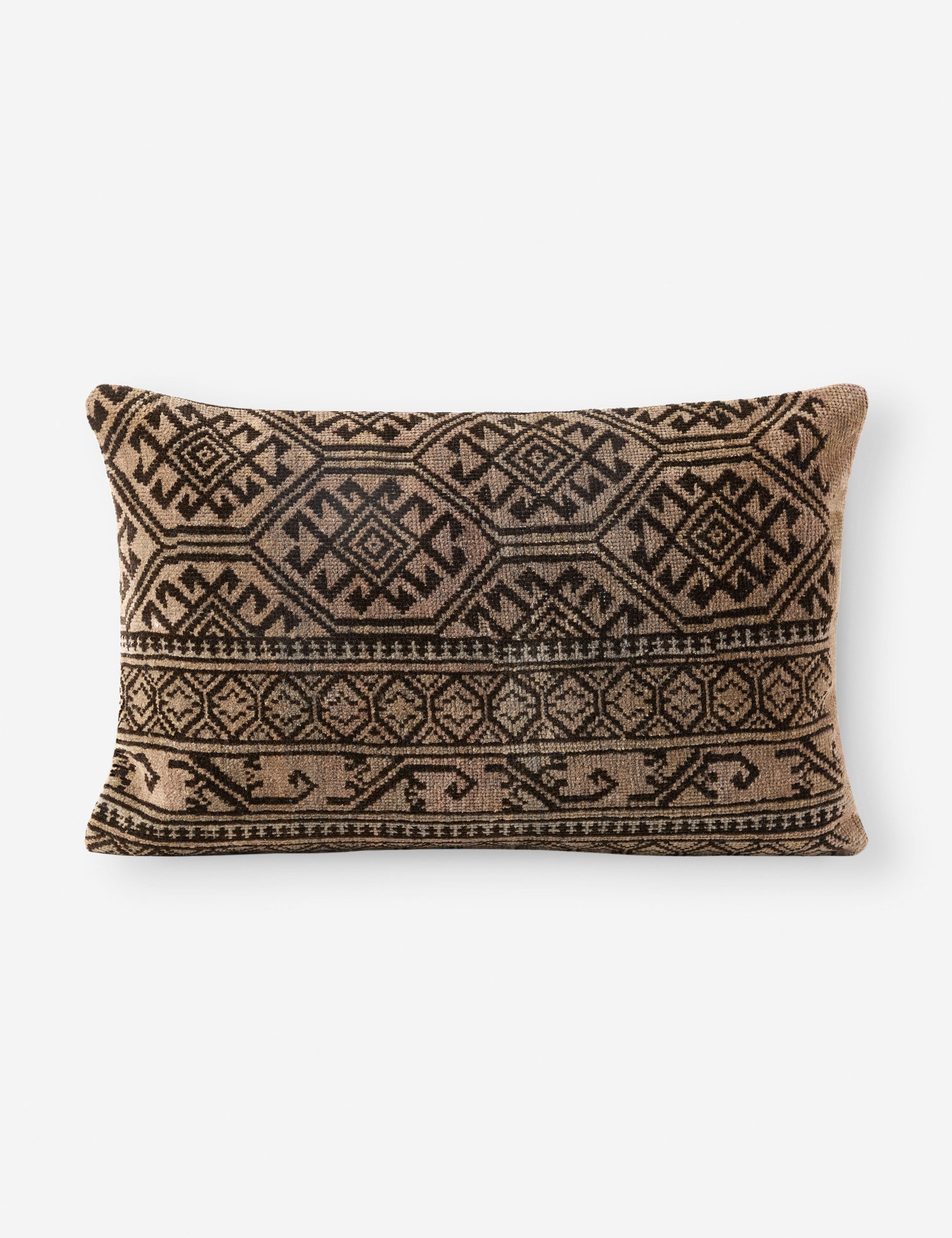 Lulu and Georgia Vintage Lumbar Pillow No. 308, 16" x 24"