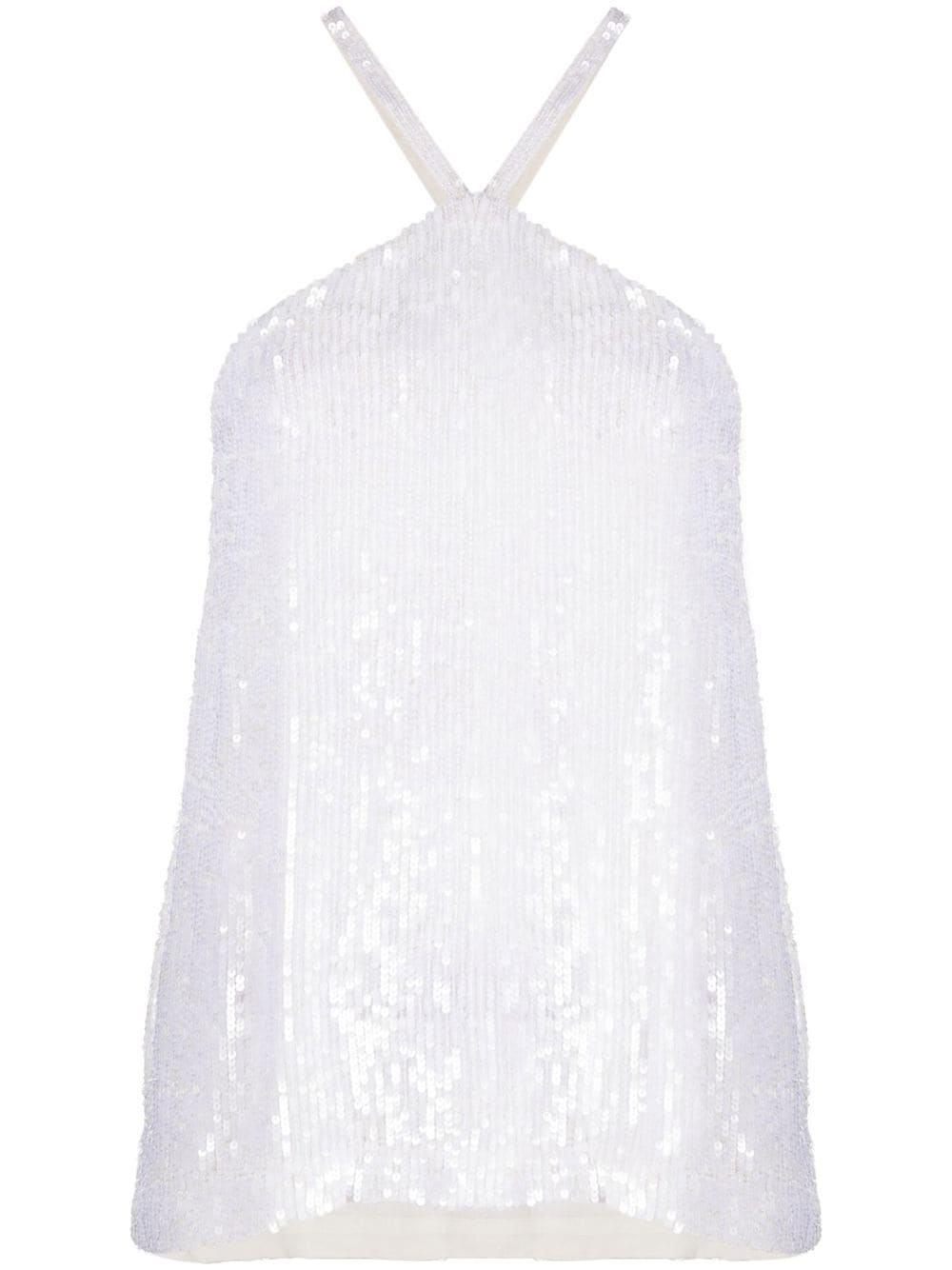 P a r – P.A.R.O.S.H. Sequinned TOP – PVC 100%, Viscose 100%