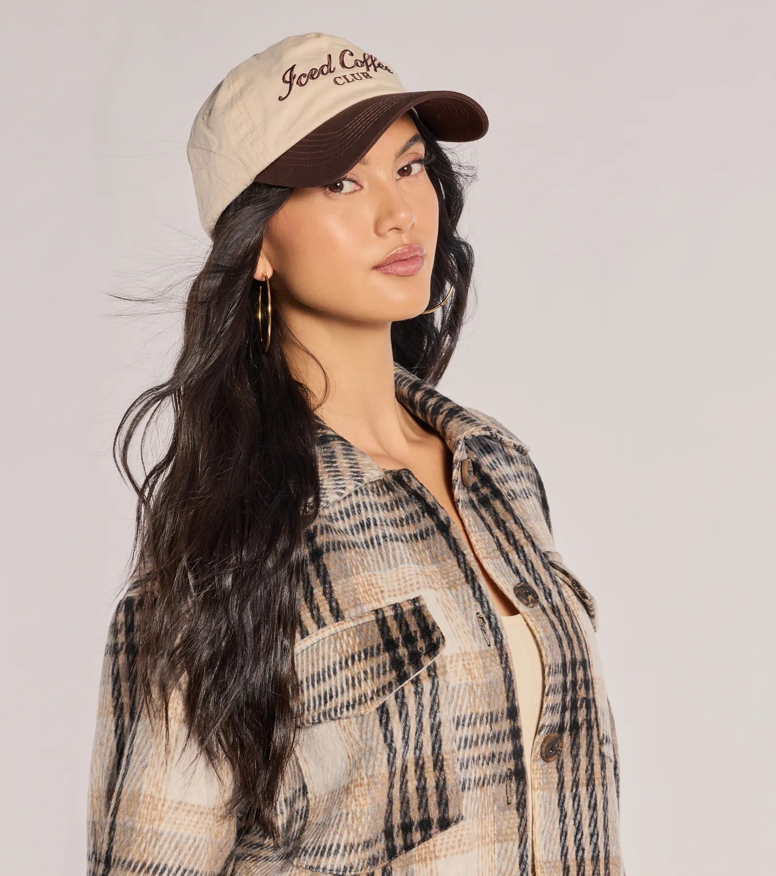 Windsor Iced Coffee Club Baseball Cap – BROWN