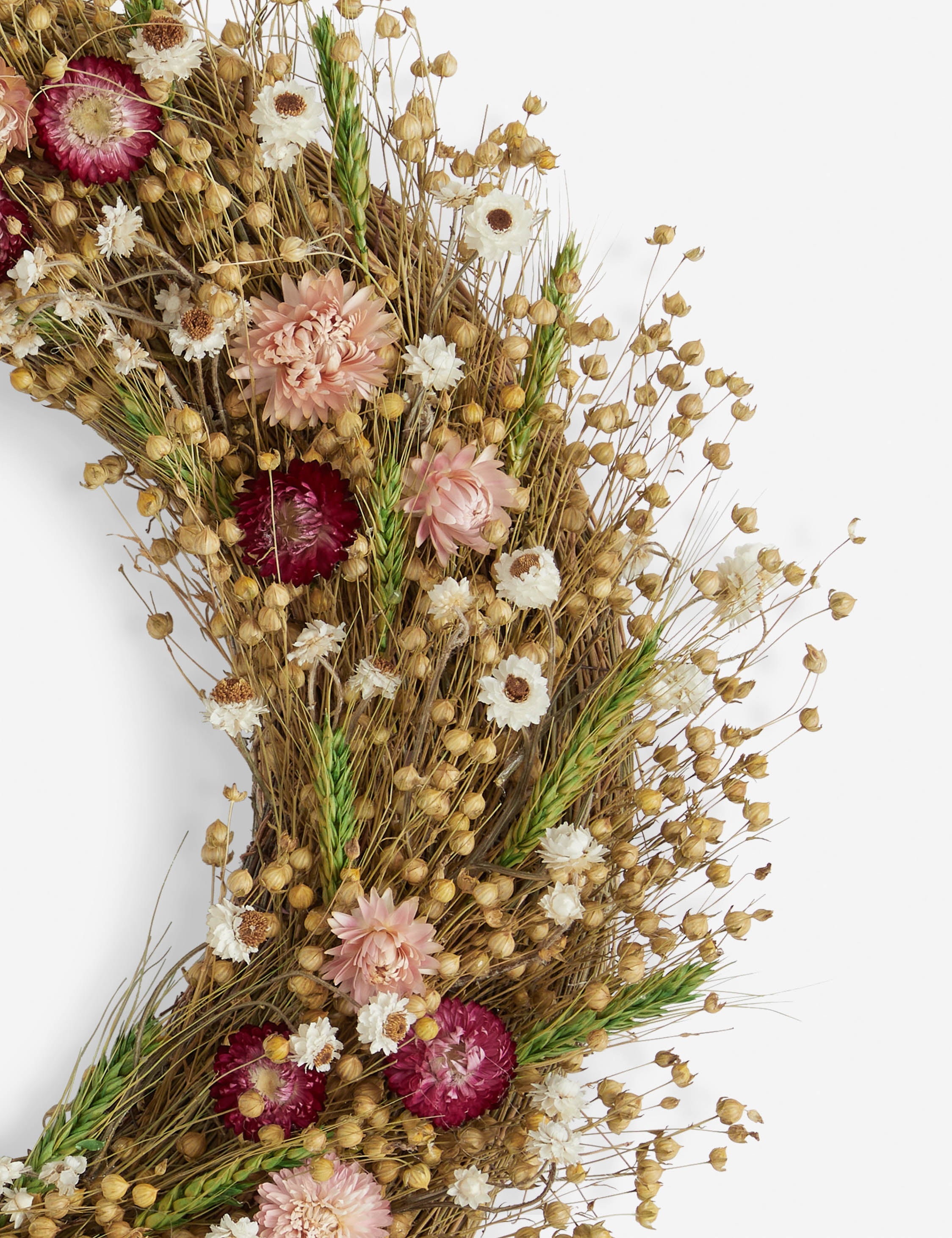 Lulu and Georgia Preserved Maytide Florals Wreath - view 2