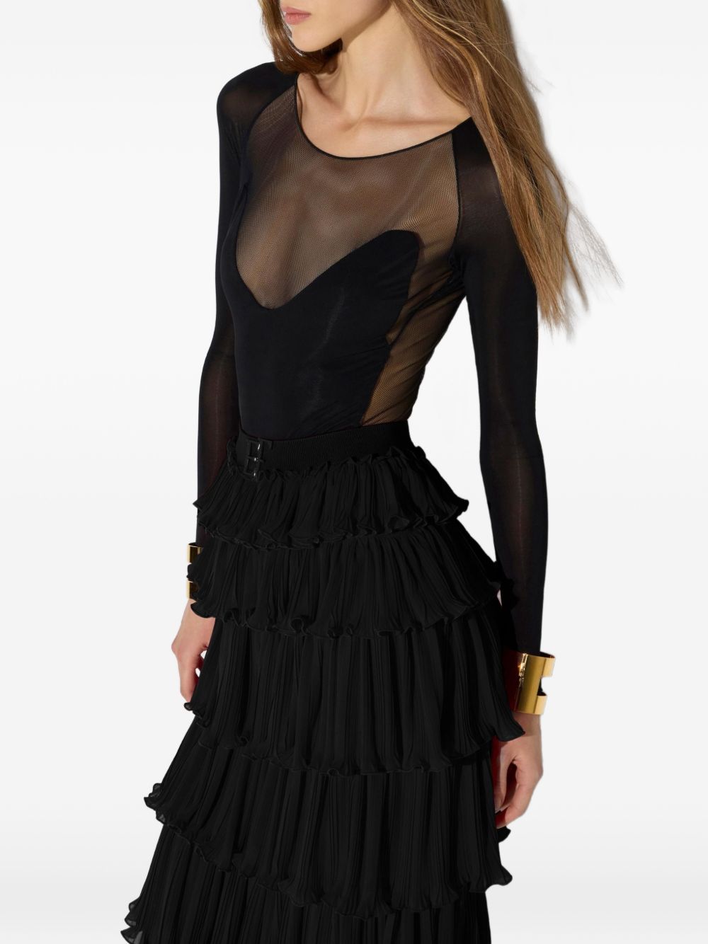 Elisabetta Franchi Top BLACK - view 3