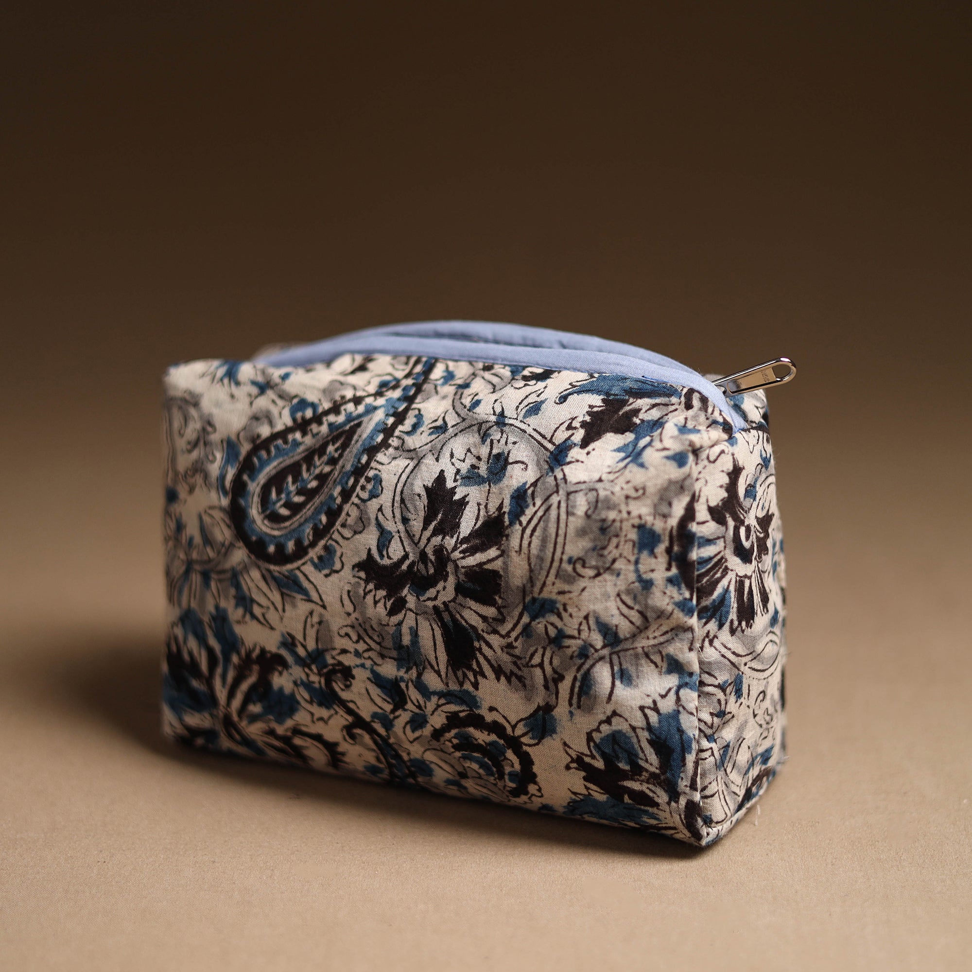NOORI BAZAR Beige - Handmade Cotton Toiletry Pouch 05 - view 2