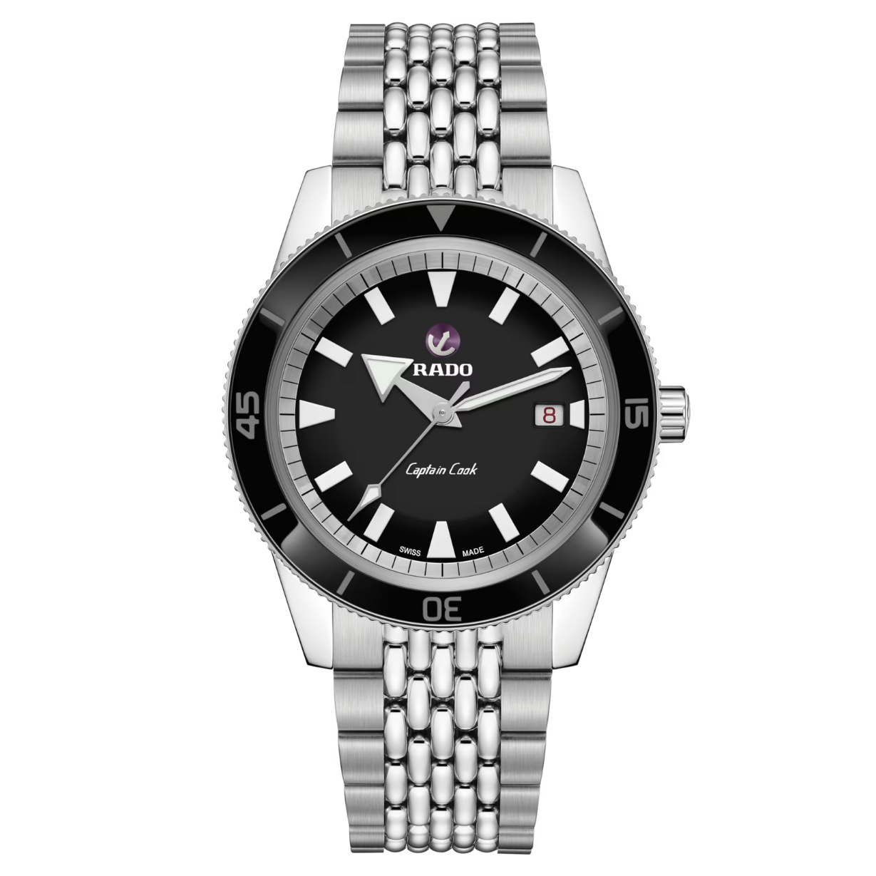 Rado Captain Cook Black Dial Men 42mm - view 4
