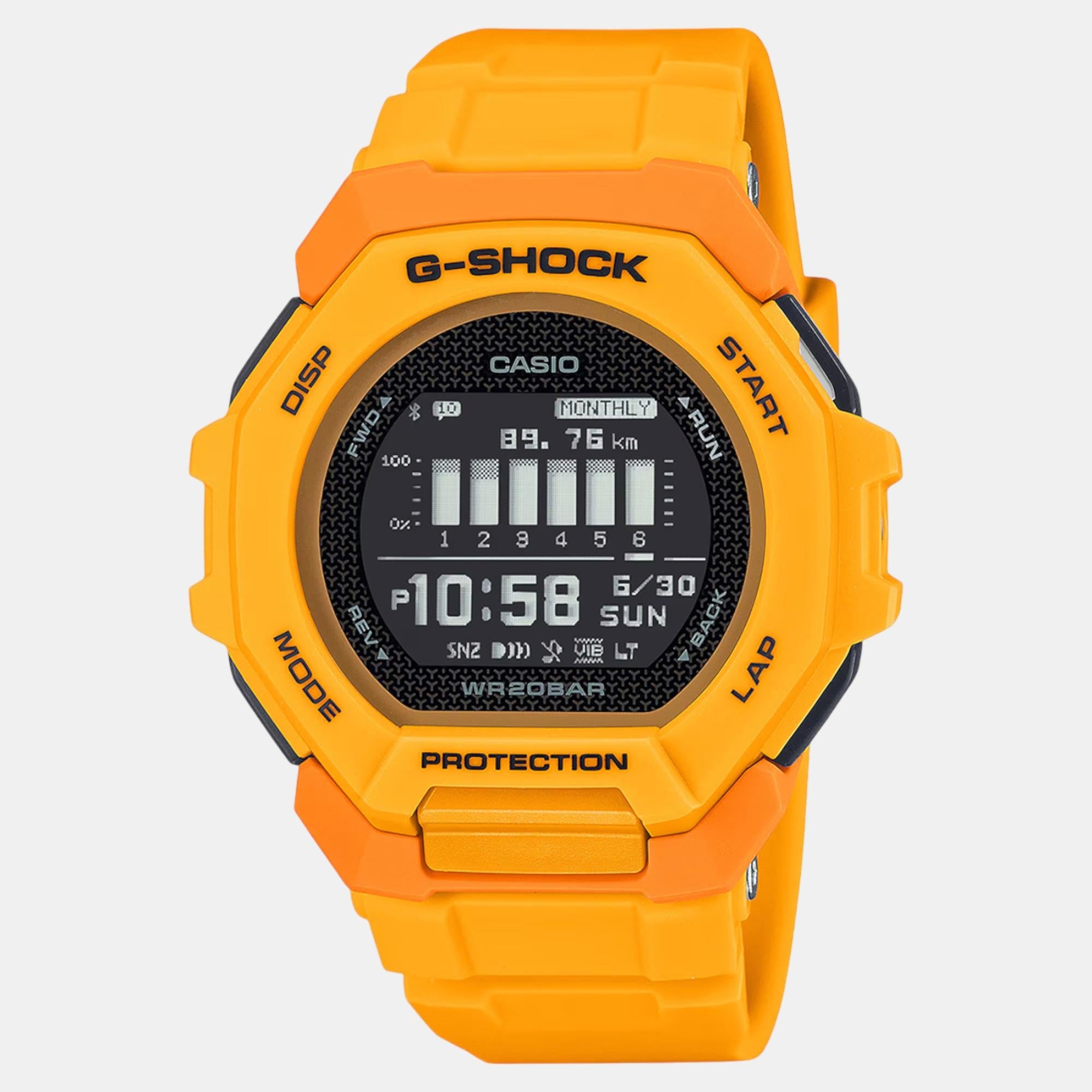 Casio G-Shock Men Quartz Black Dial Digital Resin Watch G1588