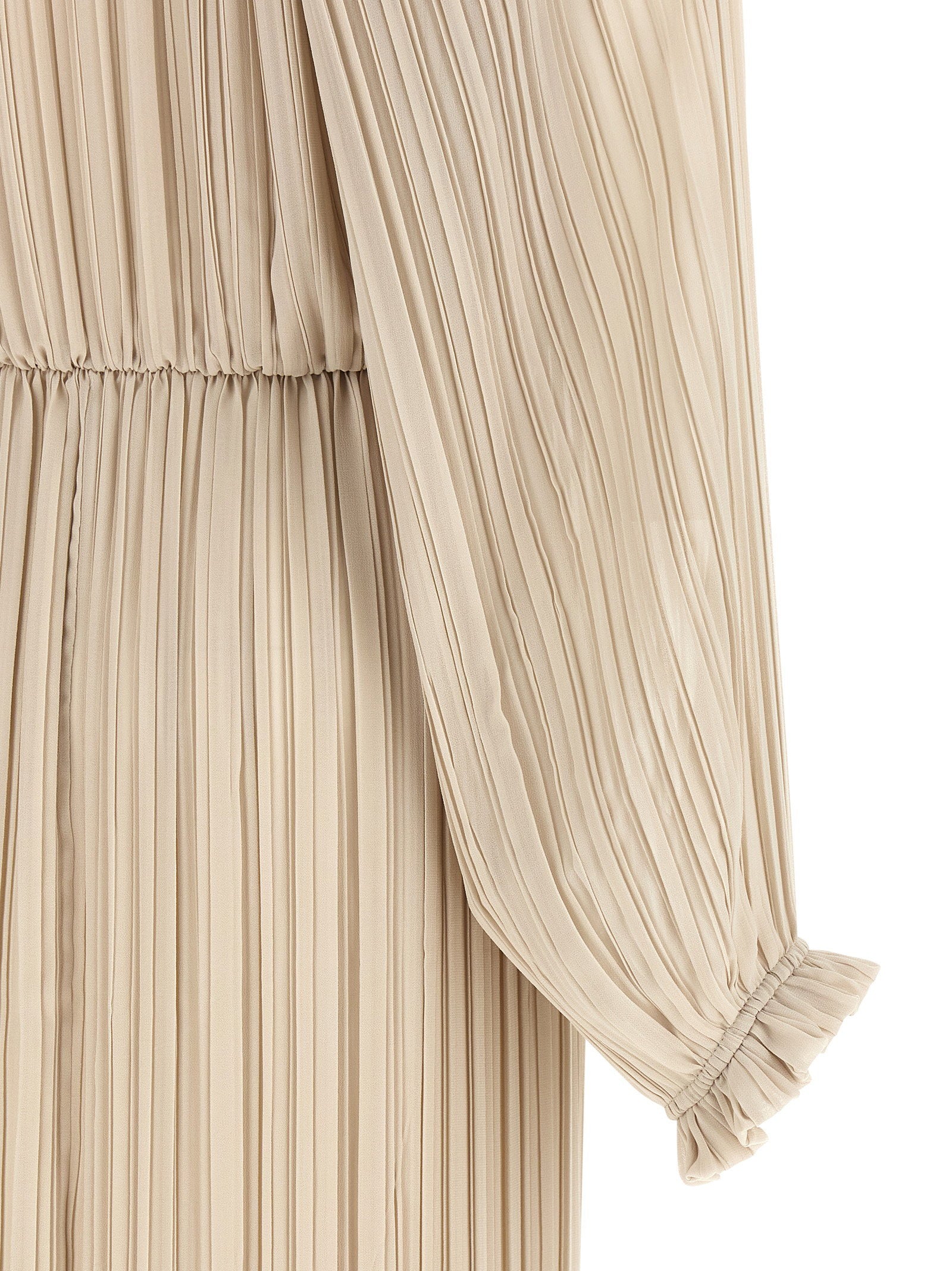 Fabiana Filippi Long Pleated Dress – 100% polyester - view 4