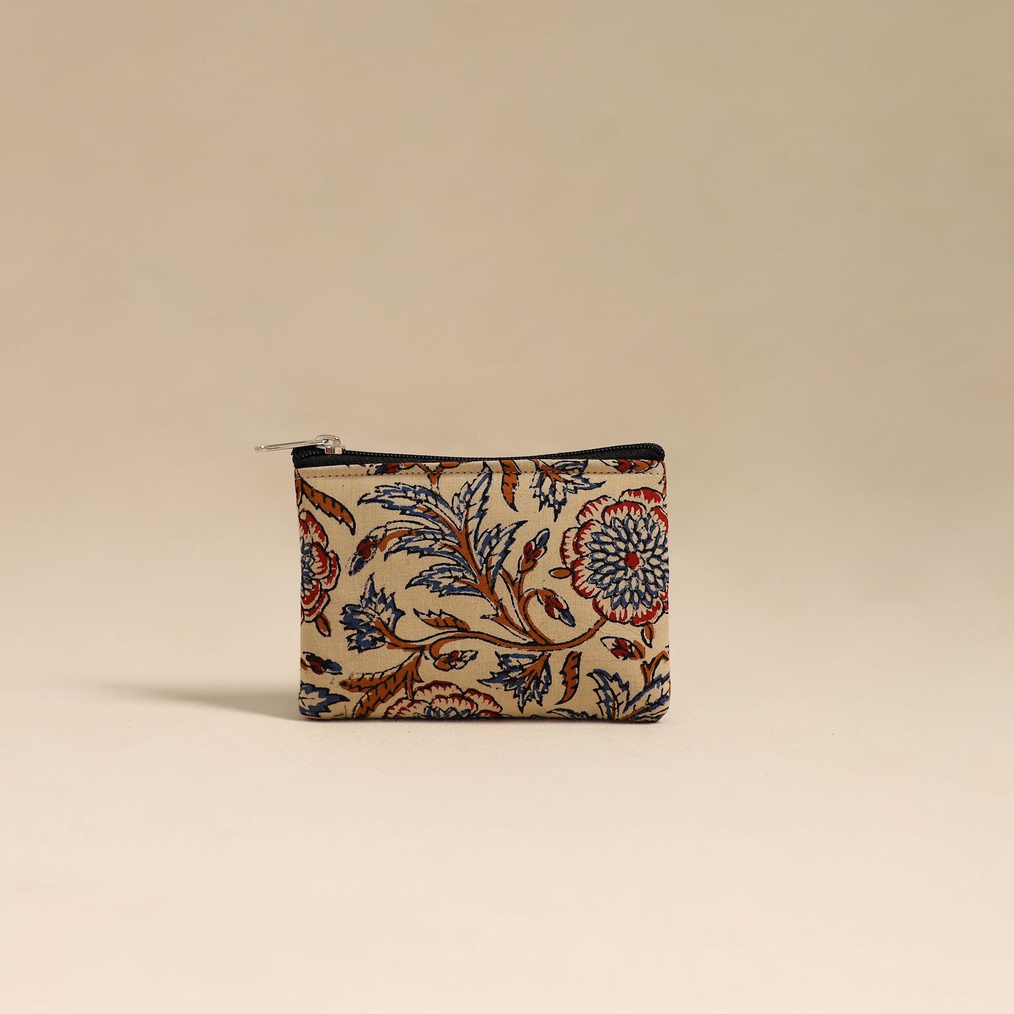 NOORI BAZAR Beige - Handmade Quilted Cotton Coin Pouch 48