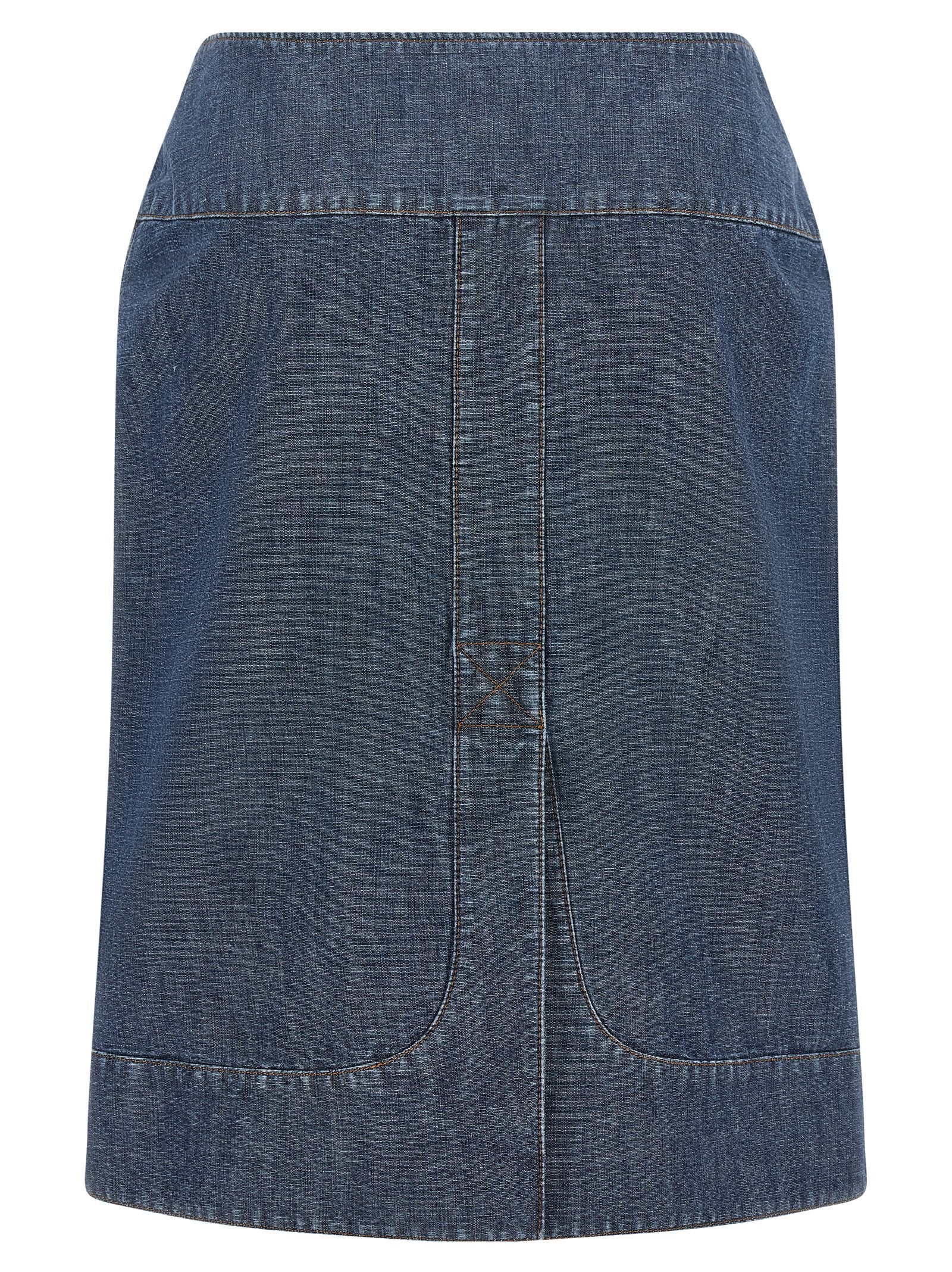 Fendi Chambray Denim Skirt – 100% cotton - view 2
