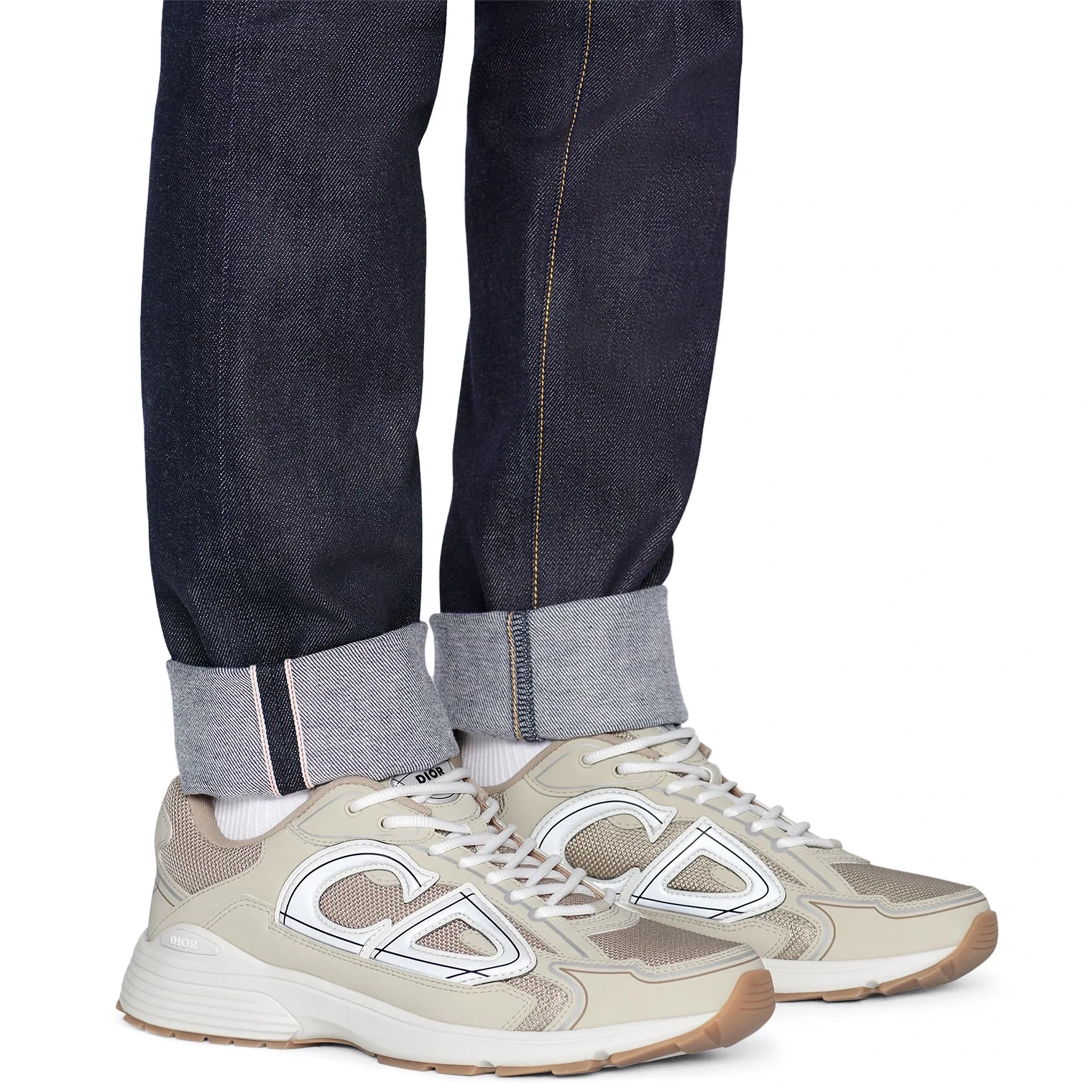 Dior B30 Mesh Cream Trainer – Beige - view 6