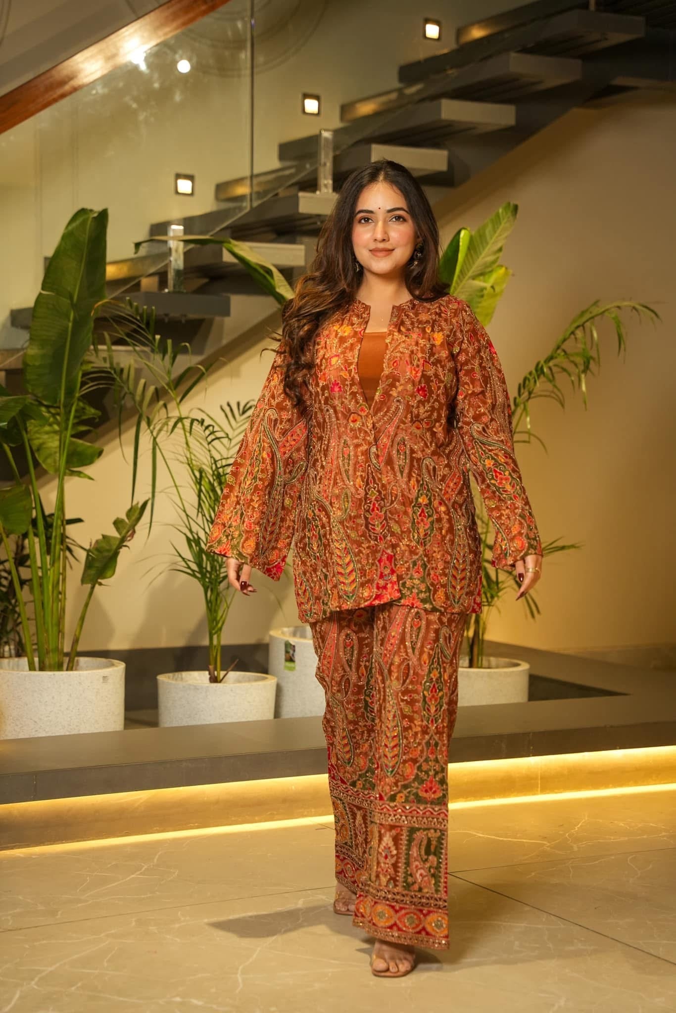 Idaho-o Eternal heavy worked co-ord set