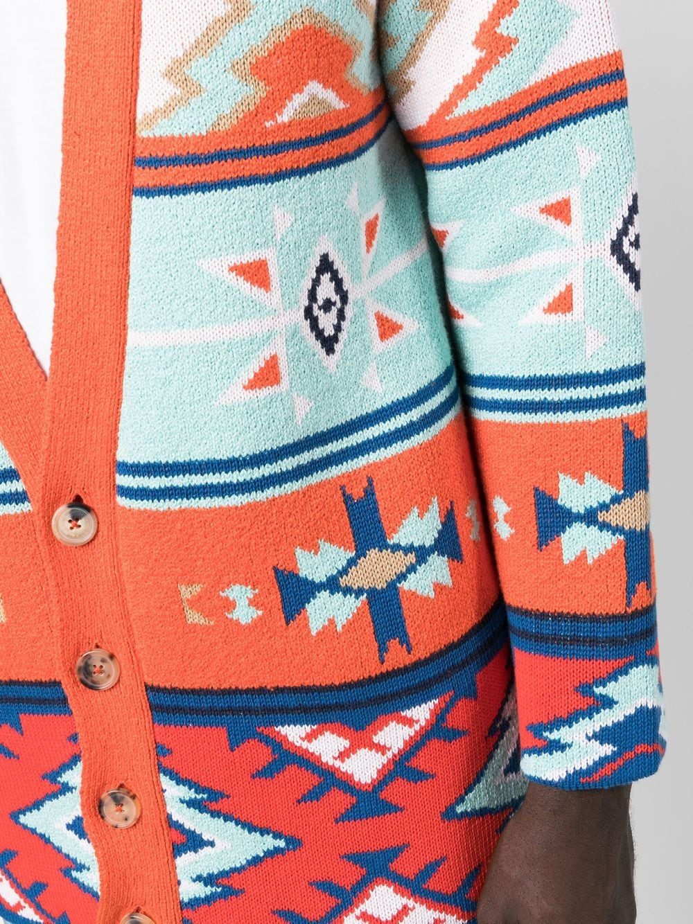 Alanui Desert road casmere cardigan – 100% Cotton - view 4