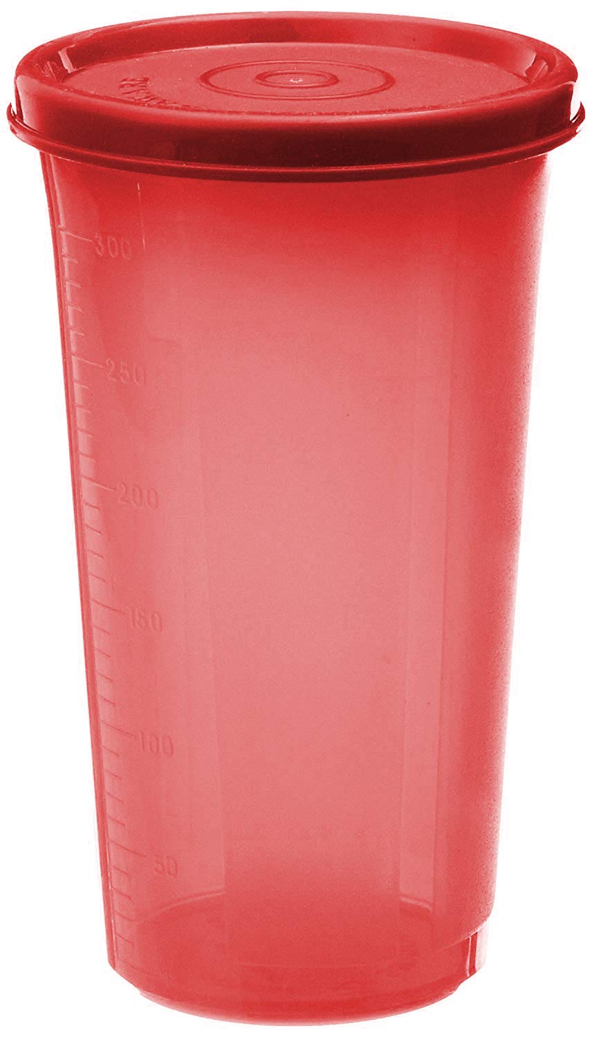 Kuber Industries Virgin Plastic Big Everday Big Glass 2 Piece Tumbler/airtight Container Leakproof Storage with Lid 500ml (Multi) CTKTC34151 - view 4
