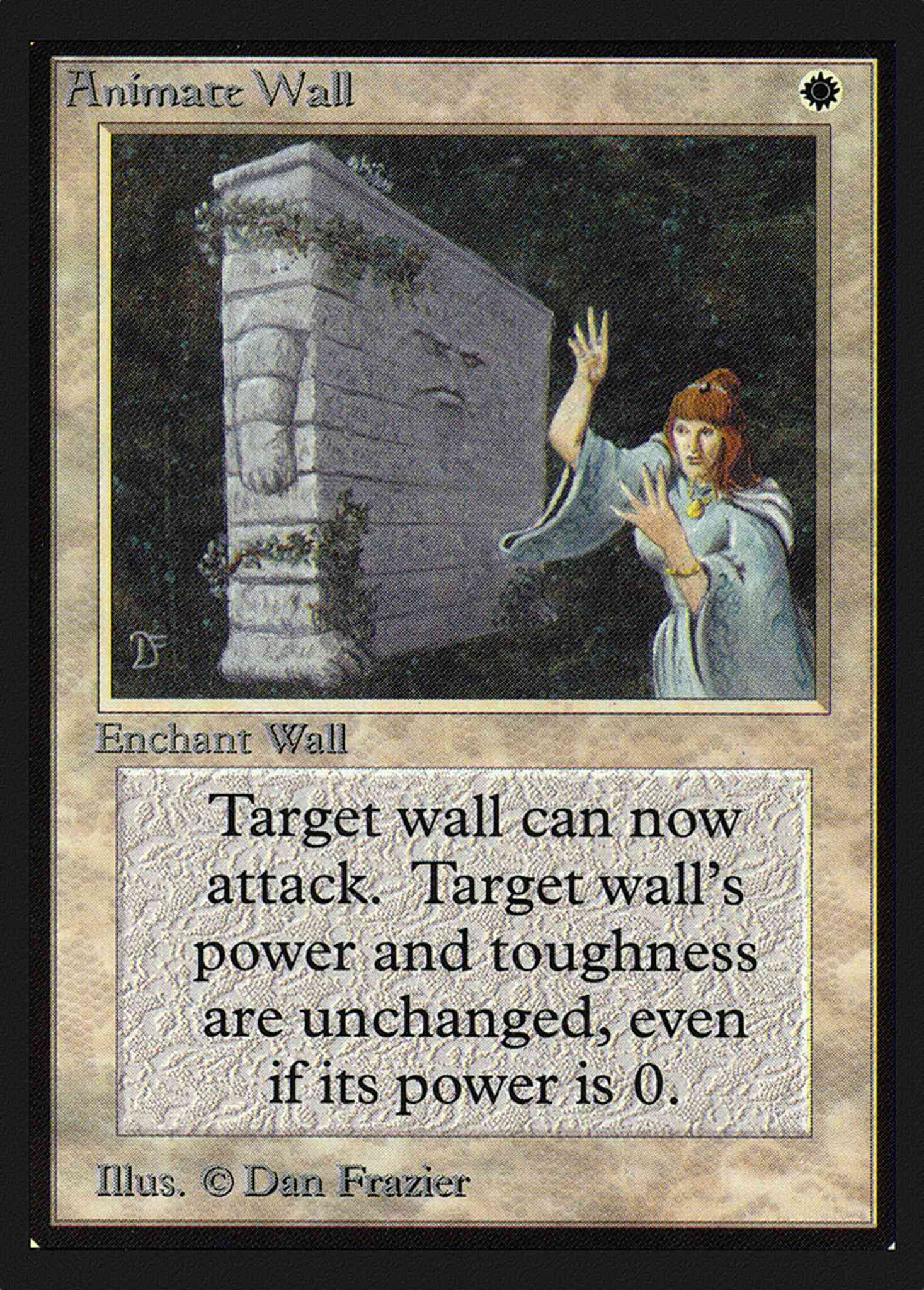 Animate wall 1 – Magic Animate Wall [1] [Intl Collectors Edition] [Non-Foil]
