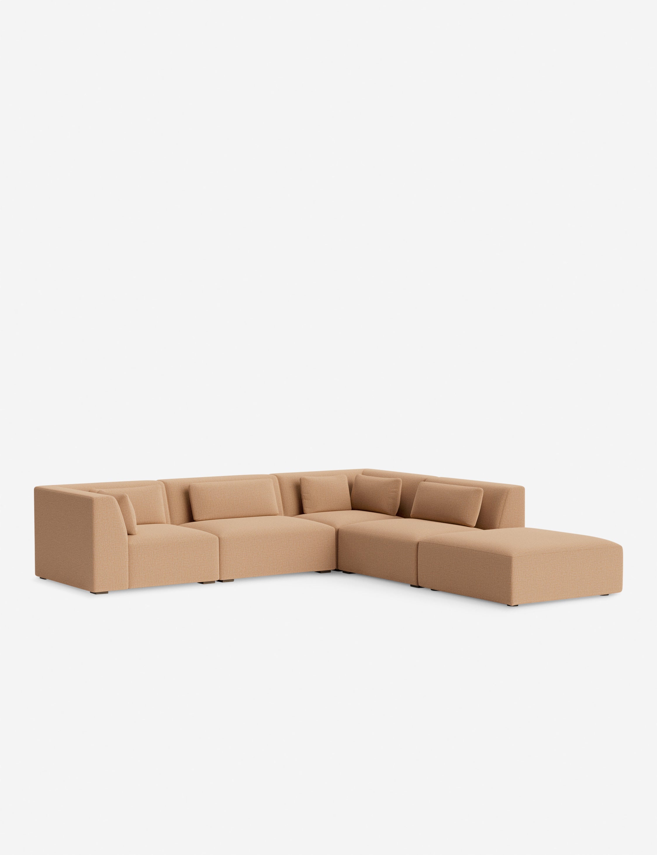 Lulu and Georgia Koh Modular Sectional Sofa With Ottoman - view 65