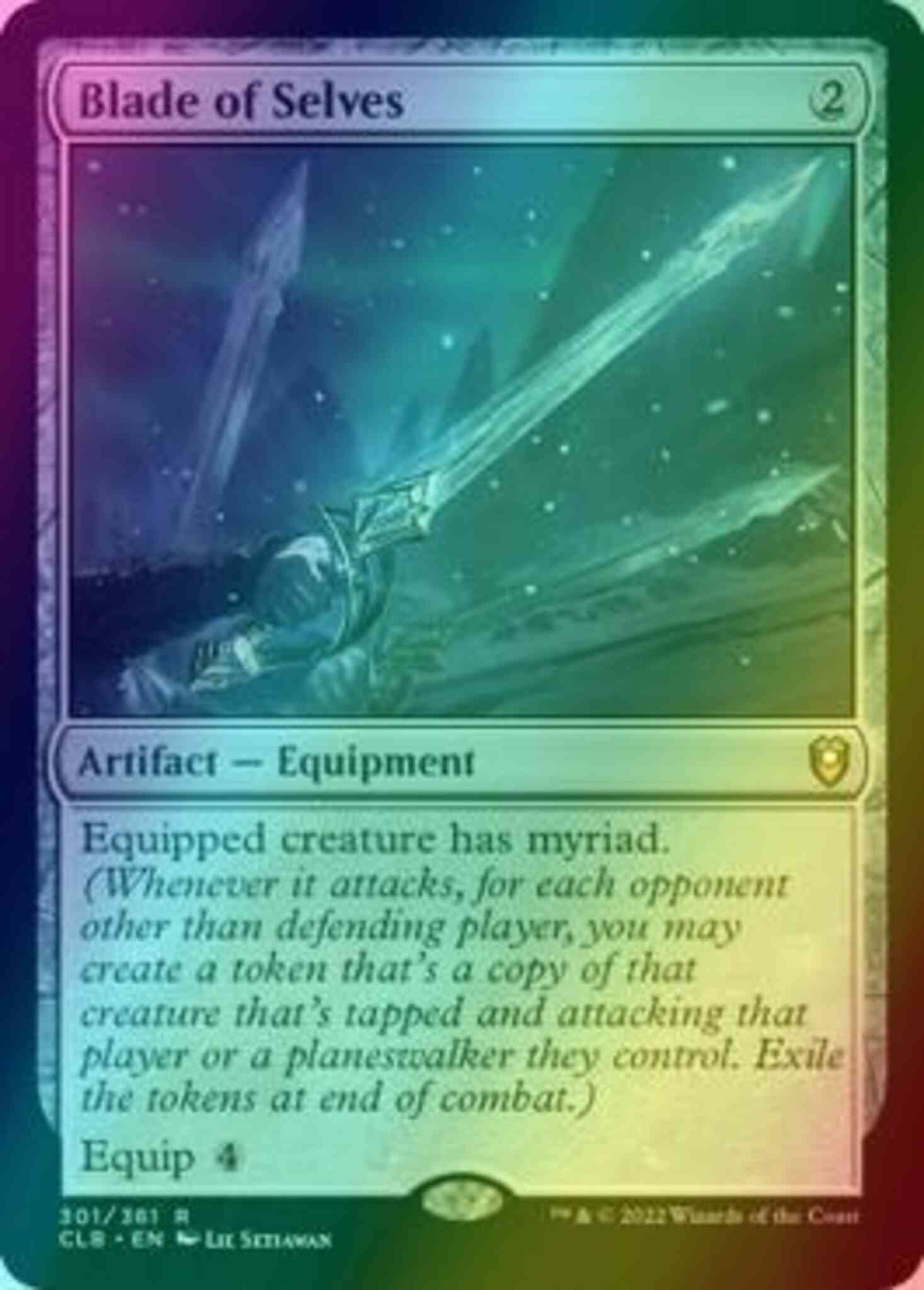 Magic Blade of Selves [301] [Commander Legends: Battle for Baldur's Gate] [Foil]