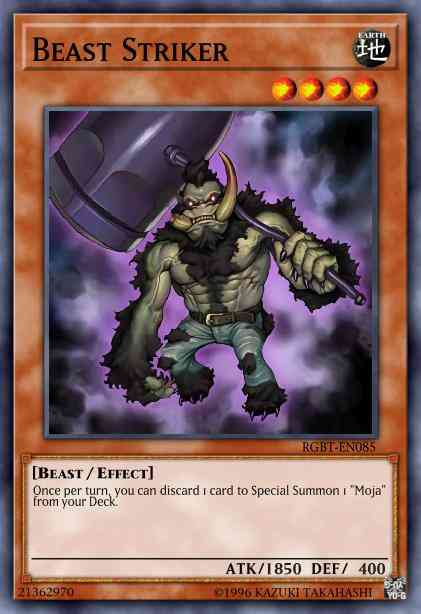 Yu-Gi-Oh! Beast Striker - RGBT-EN085 - Super Rare - 1st Edition