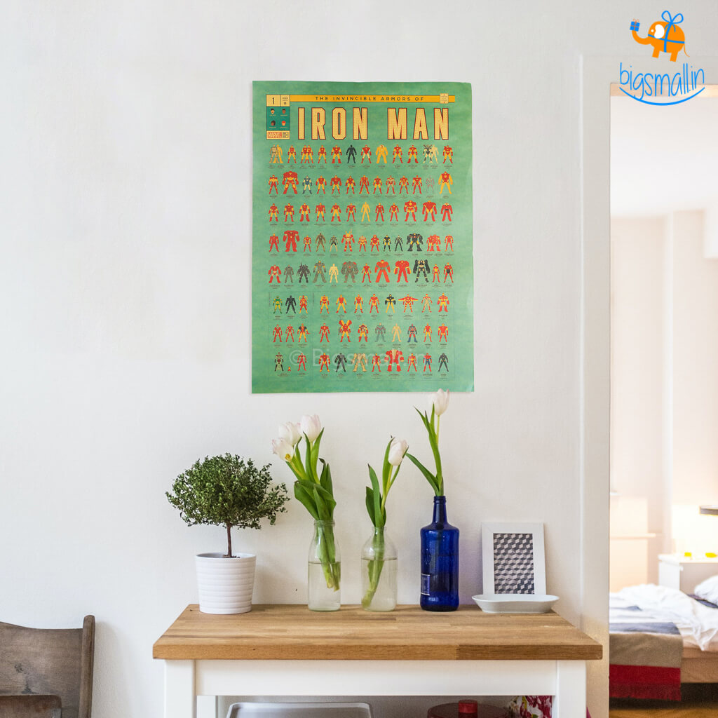 AmyLi Invincible Armors of Iron Man Poster
