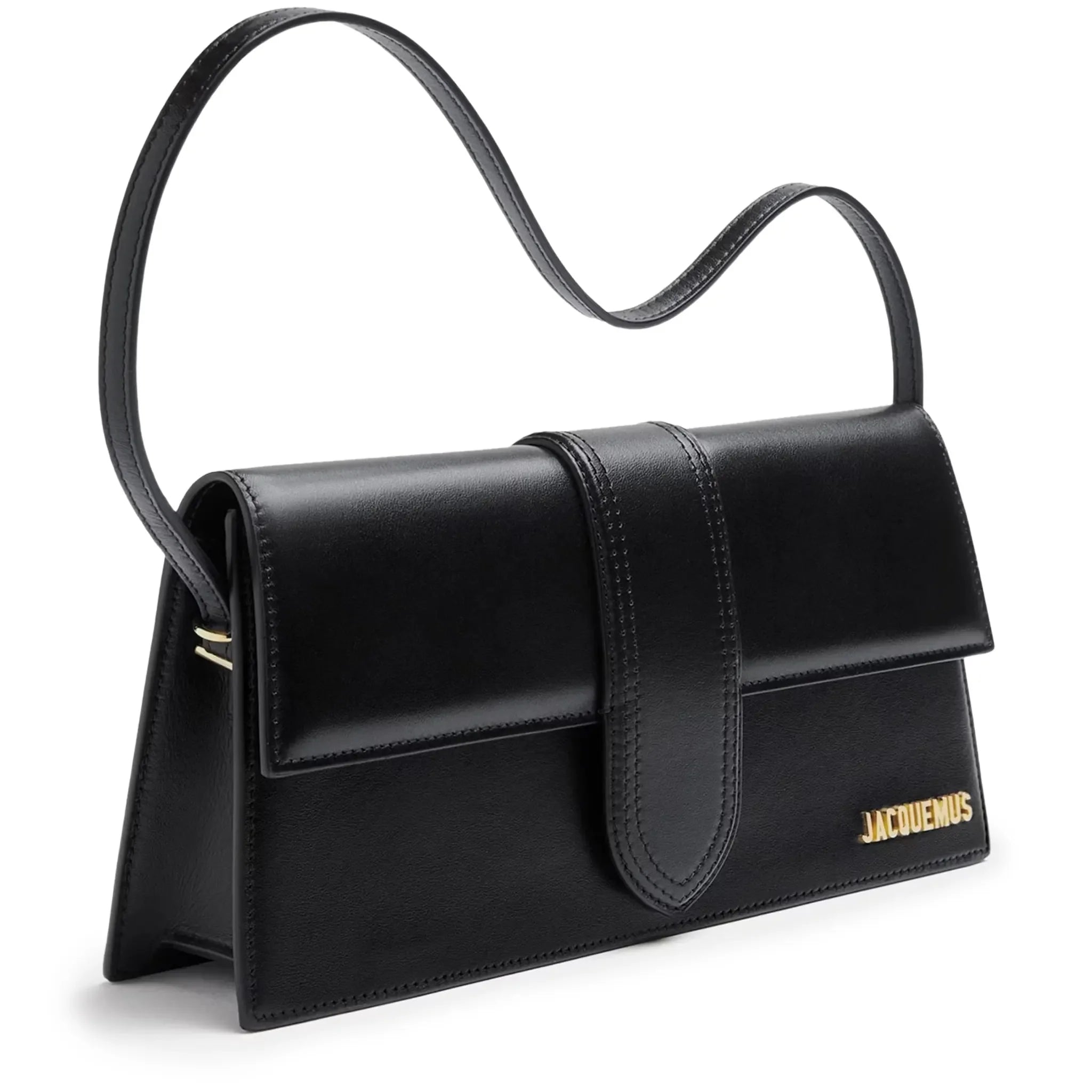 Jacquemus Le Bambino Long Flap Black Shoulder Bag - view 4